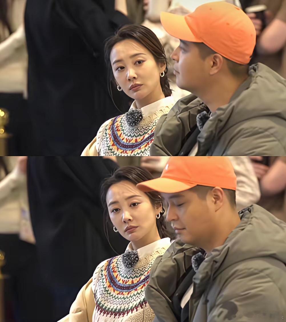 这么漂亮的老婆在身边，马頔却着急赶着和周公有个约会，李纯看上去跟剧里一模一样，神