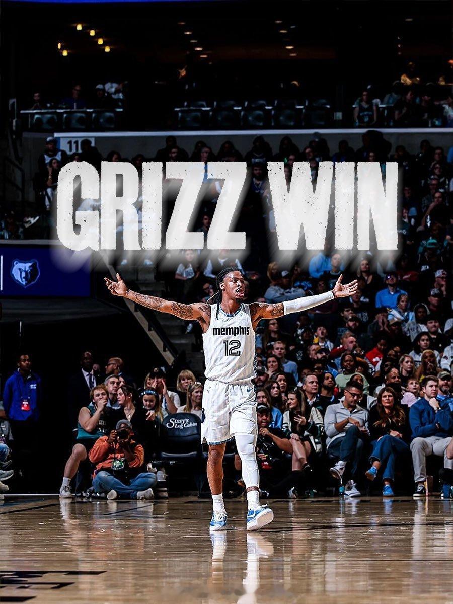 灰熊官方莫兰特海报！你还是那个王者～雄鹿vs灰熊莫兰特孟菲斯灰熊