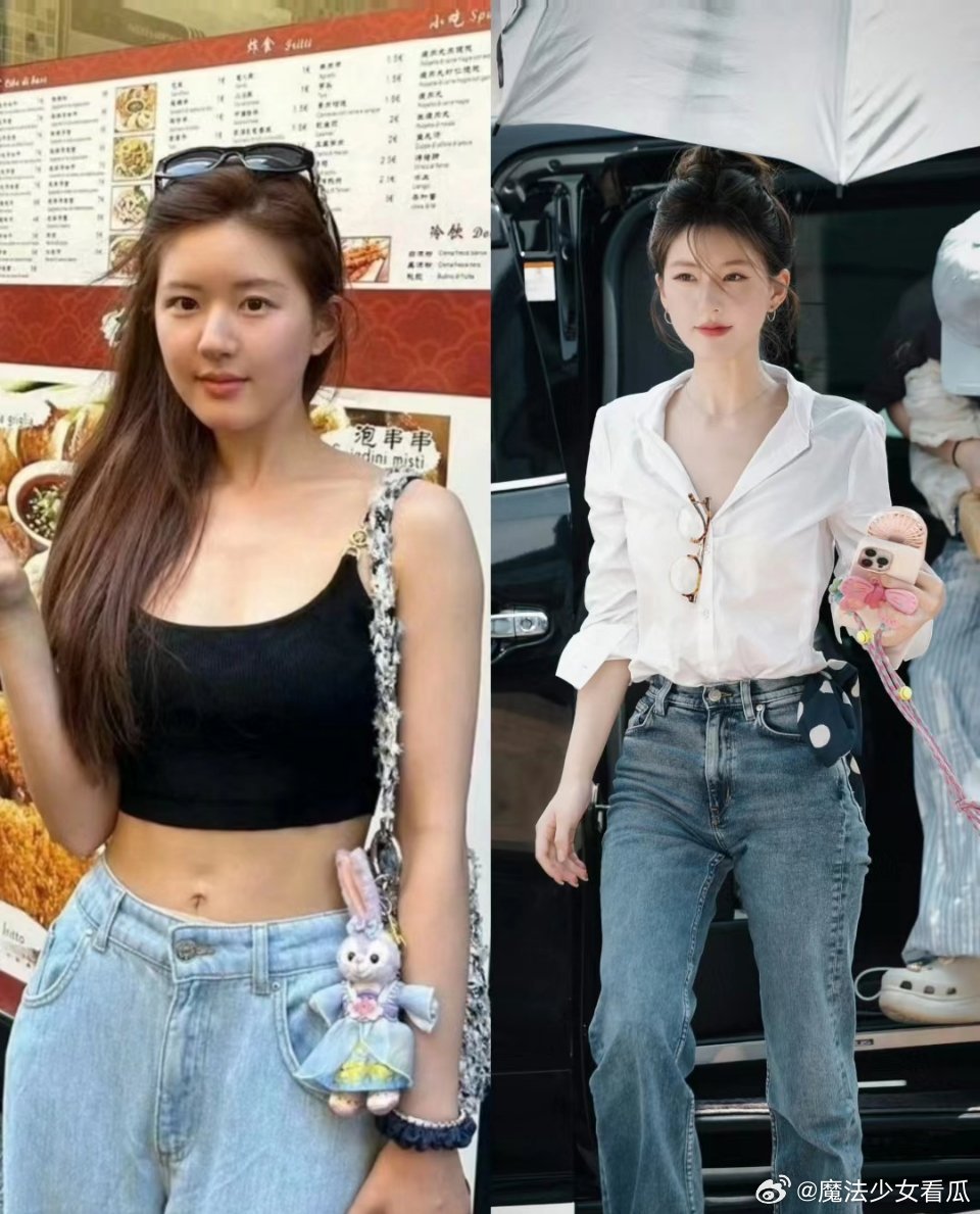 赵露思气质变化也是非常的大 ​​​