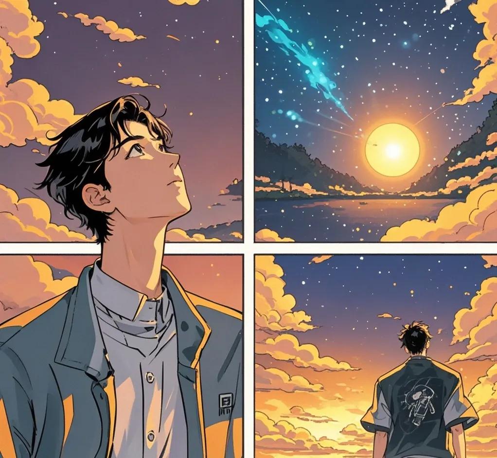当你为错过太阳而哭泣的时候，你也要再错过群星了。
 
生活恰似一幅绚丽多彩的画卷