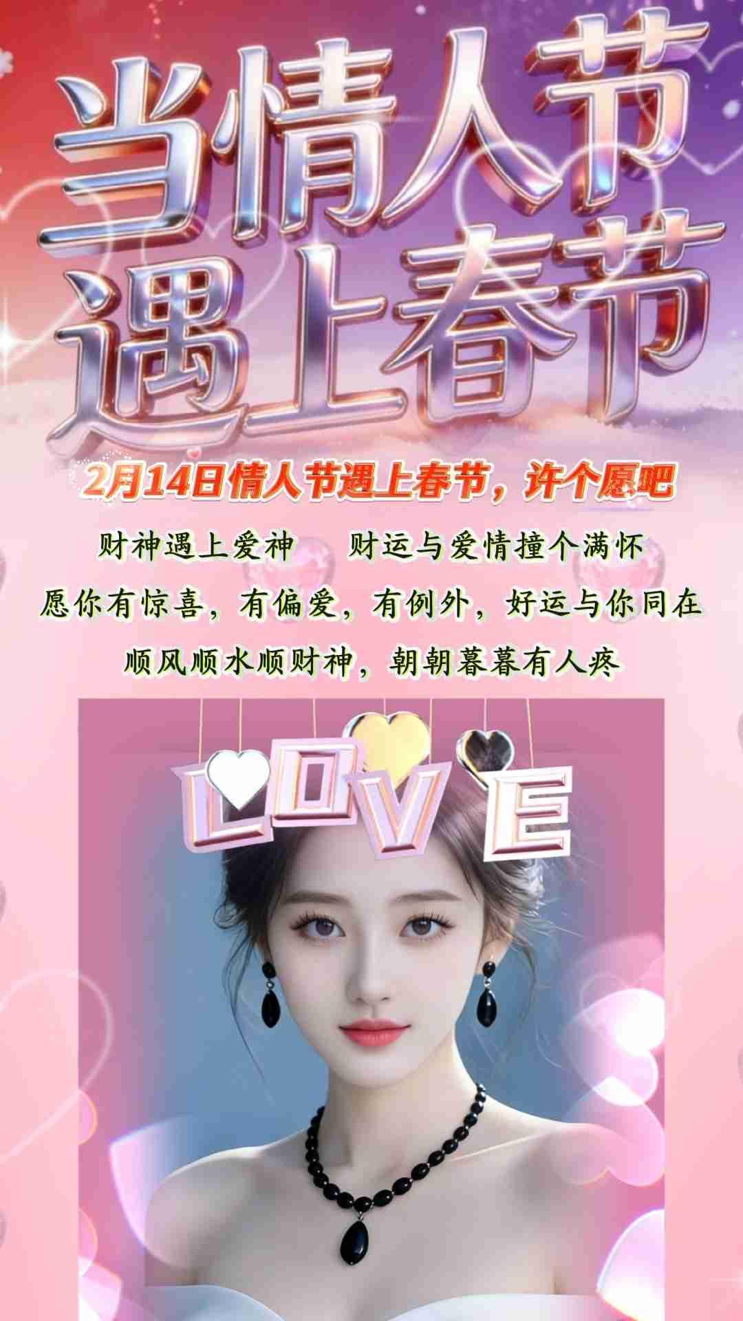 我的今日状态：😁轻松愉快
我这里的天气：☀️晴天

情人节到了，
那就祝走散的