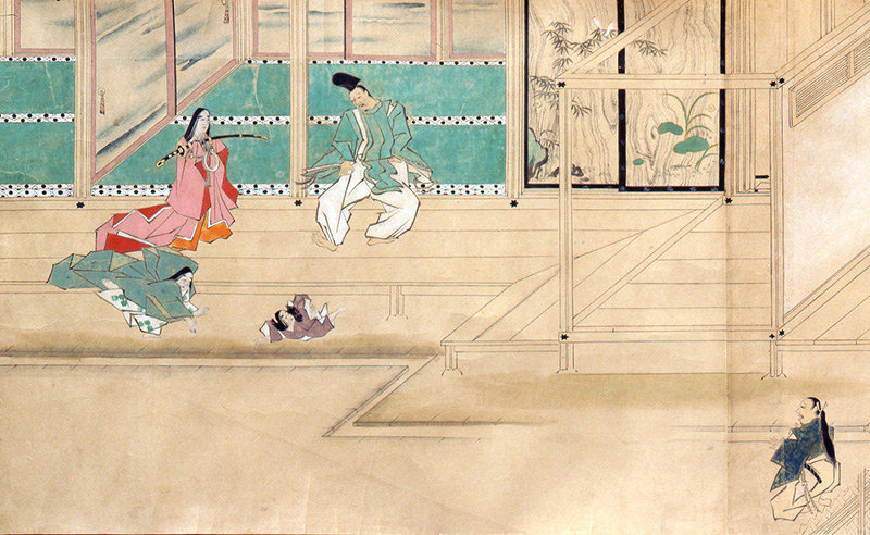 西行（1118-1190）在《新古今和歌集》（1216年）中收歌达94首之多，现