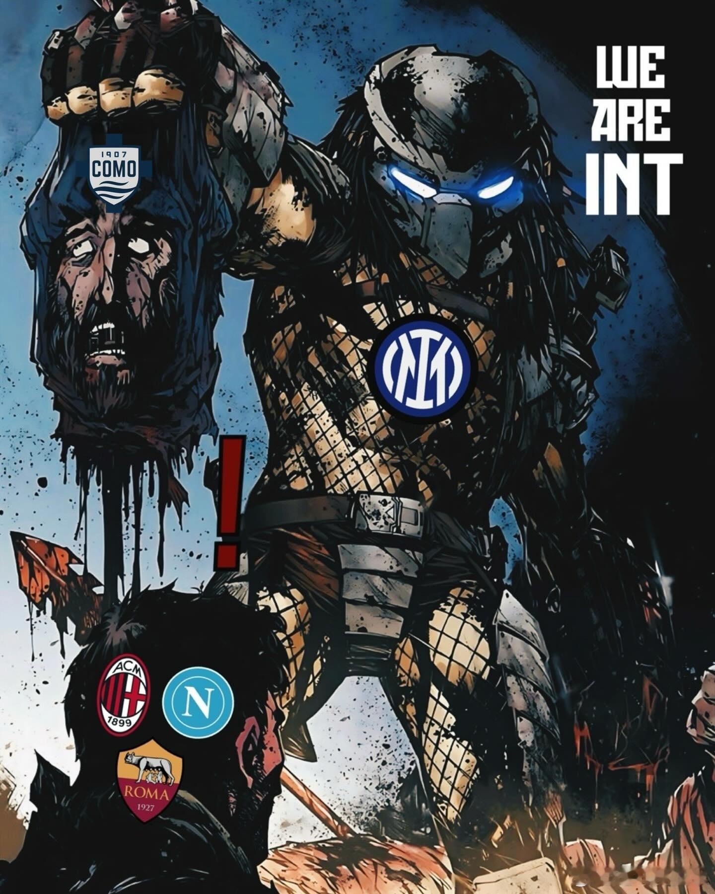 国际米兰先赛取胜，期待另外三场比赛的结果，多倍快乐在路上！💙🖤😬国际米兰意