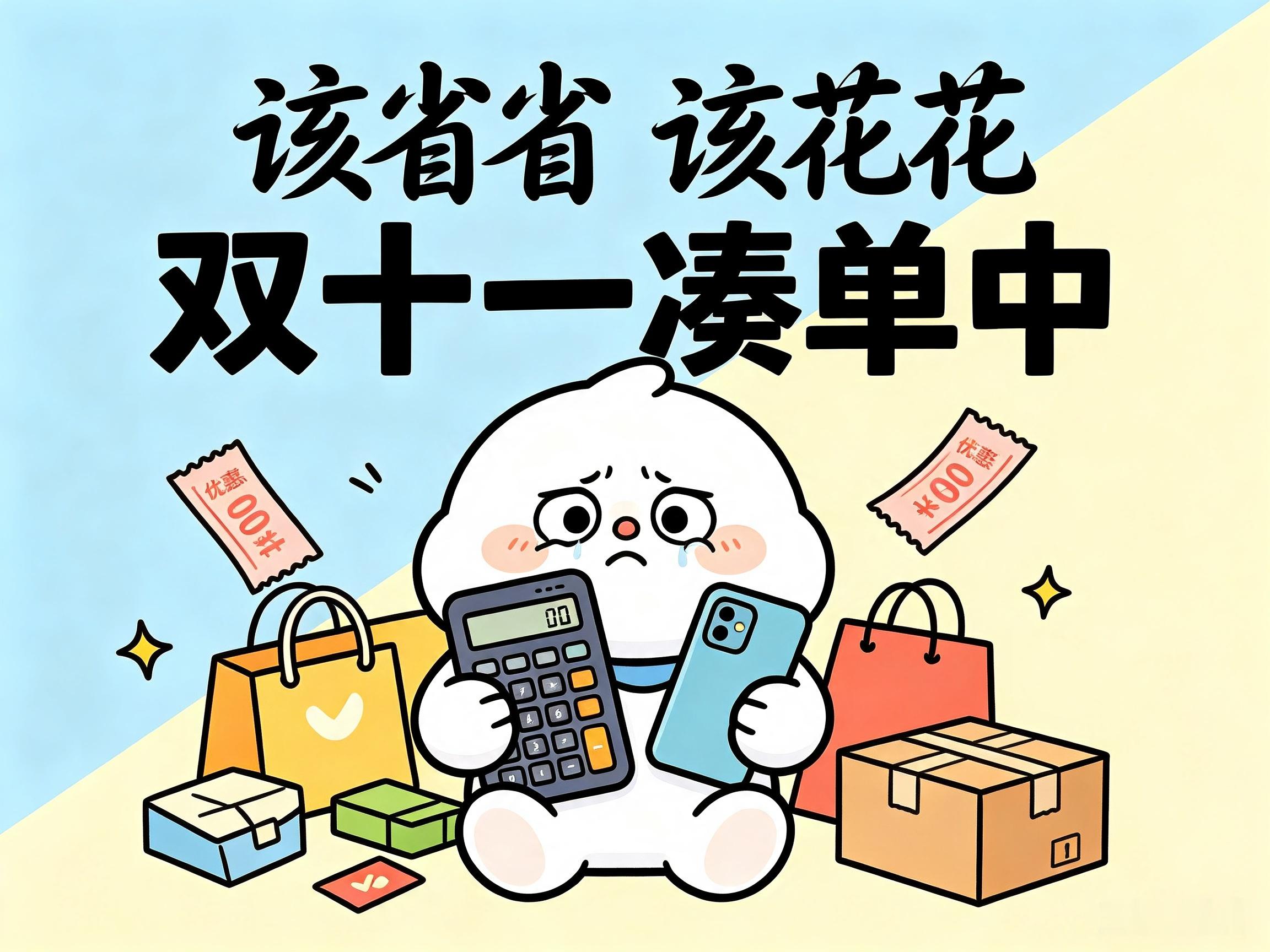 双十一又快到双十一喽！！别人双十一疯狂下单，我双十一疯狂凑单。主打一个：该省省，