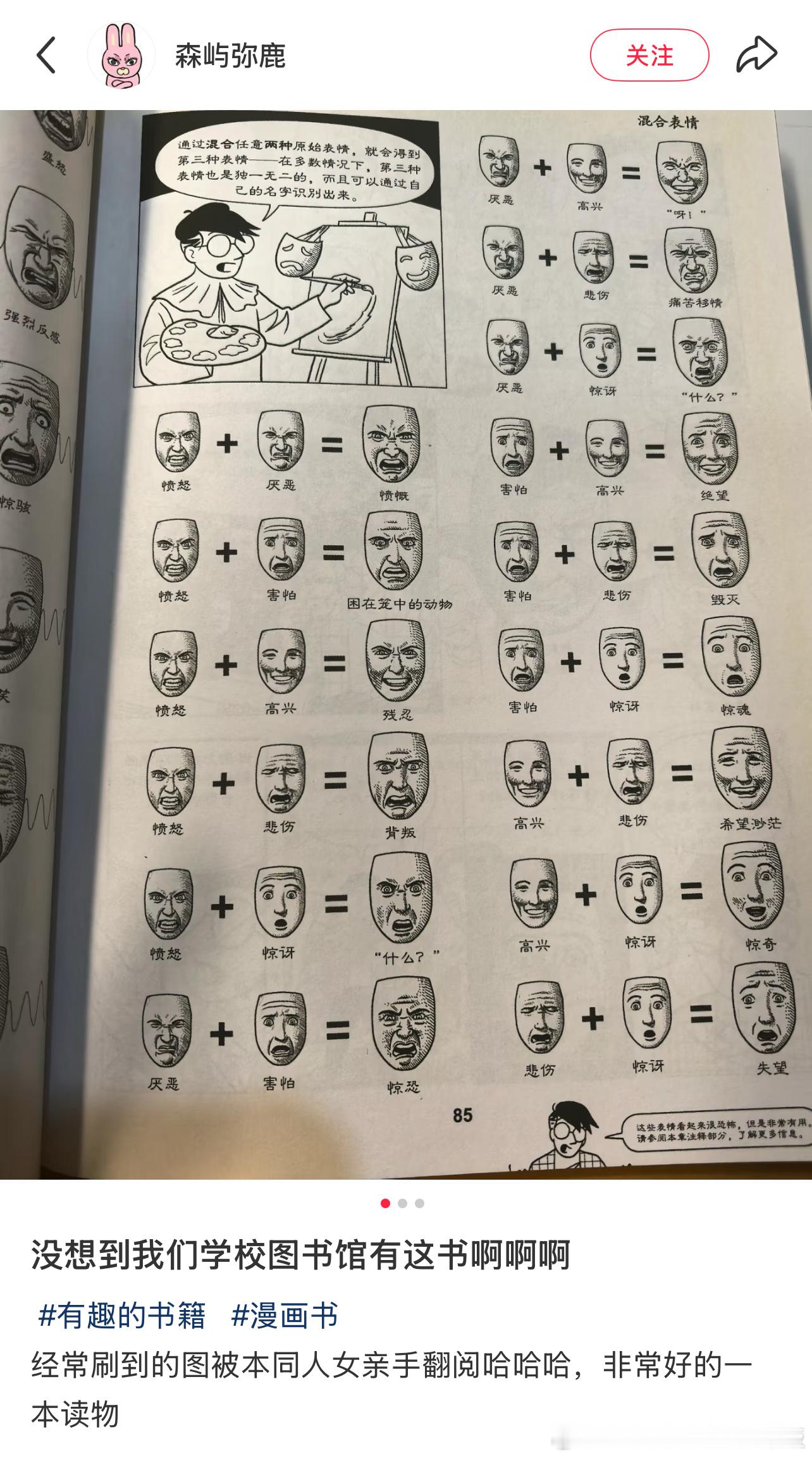 居然还有教人画表情的书 ​​​