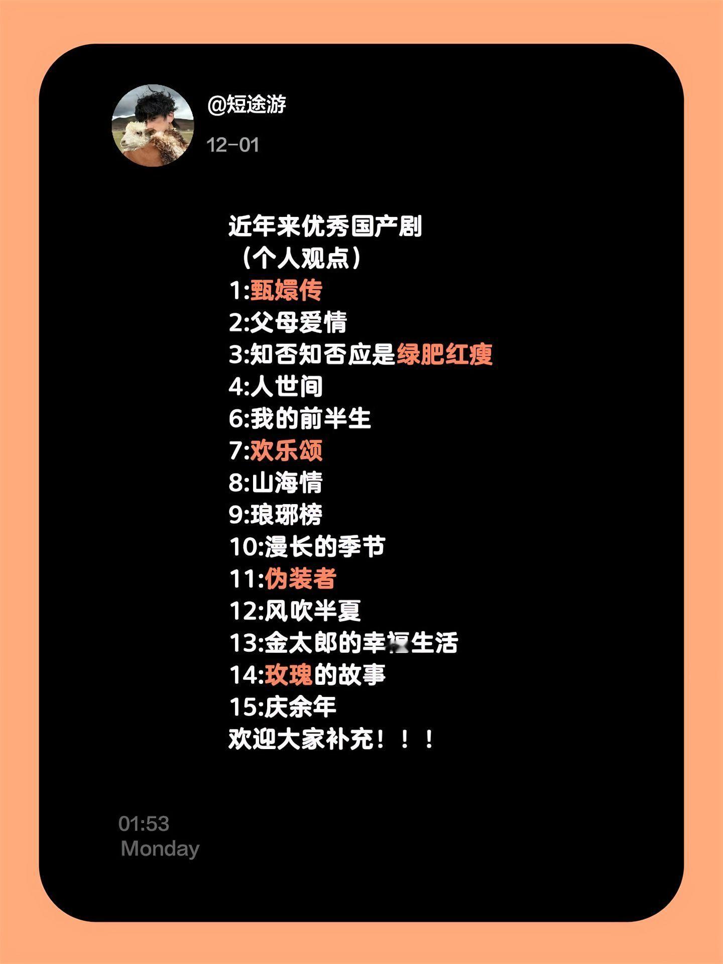 百看不腻的剧排名《甄嬛传》《父母爱情》《知否》除了这些，还有《康熙王朝》《士兵突