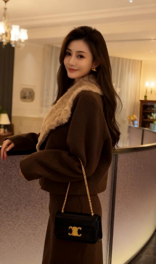 气质网红高档套装女