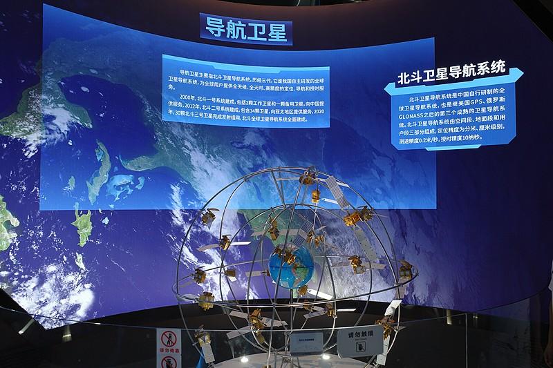 我国的北斗导航系统当下超越了美国的GPS定位系统，这两个系统之比在于北斗卫星通信