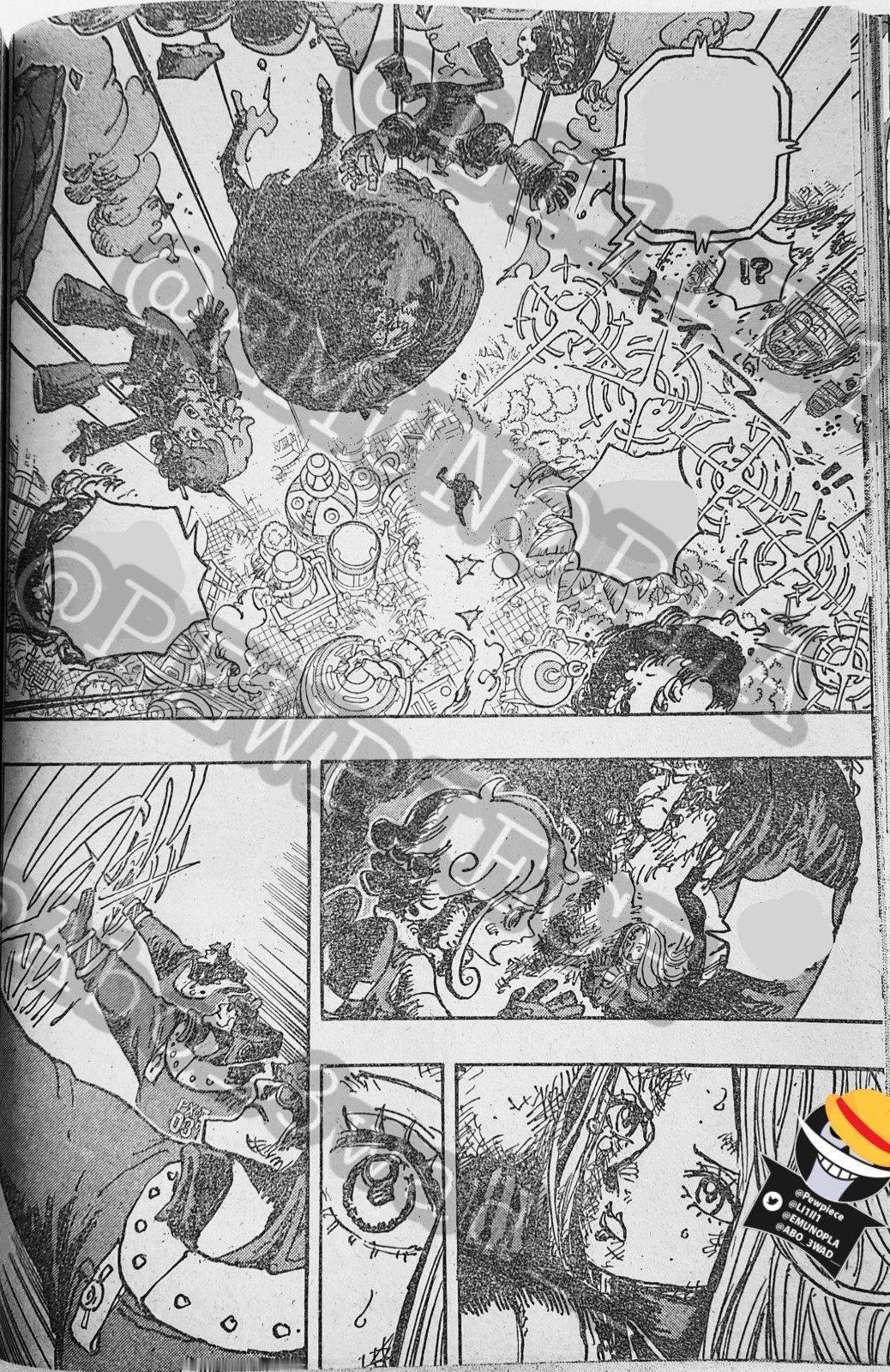 #海贼王1106话漫画# 阿特拉斯告诉波妮，你拥有最高权限……#海贼王##日常分