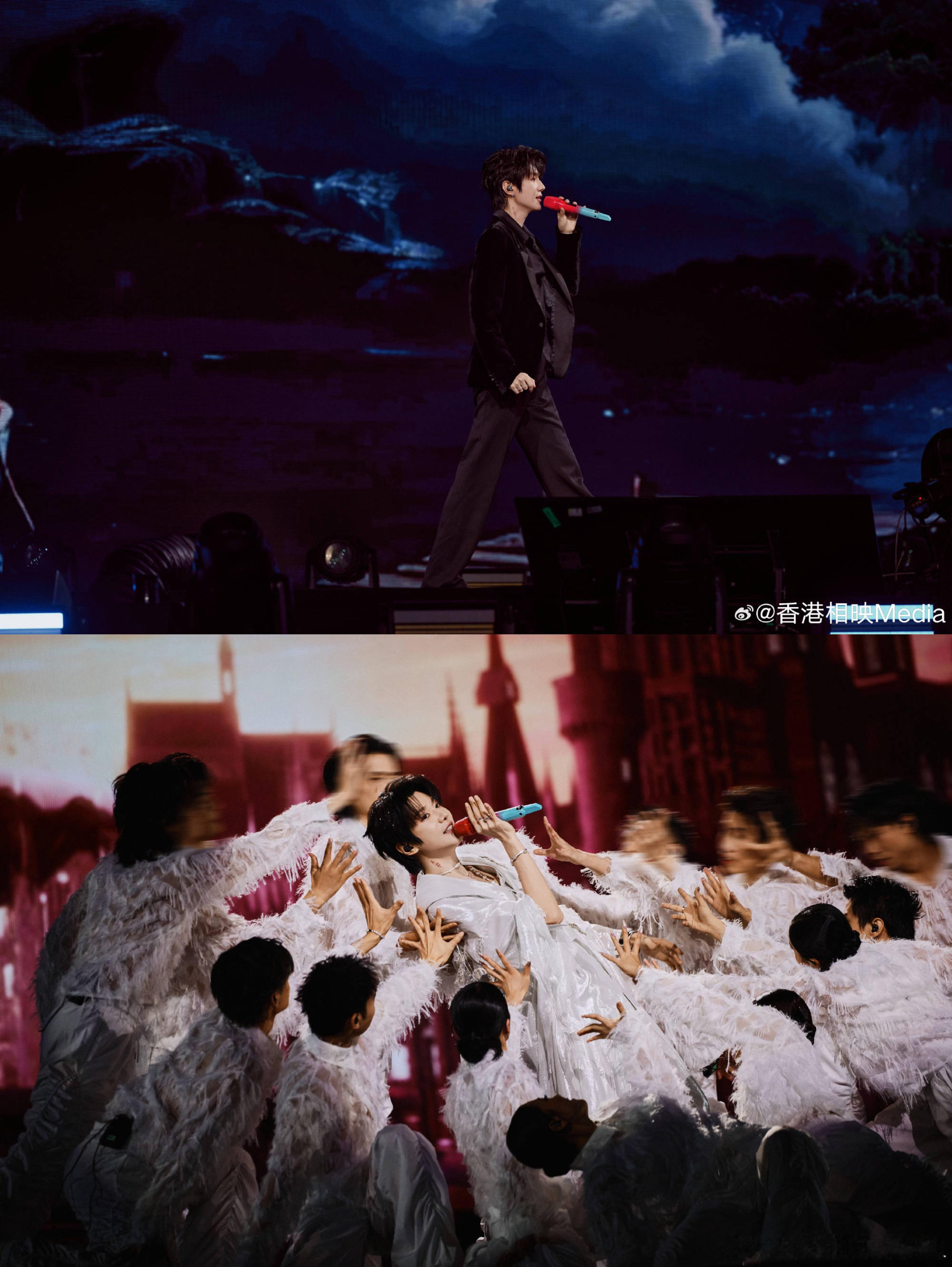 郝熠然演唱会舞台照郝熠然「刚好，光遇岛」曼谷生日演唱会舞台高清照来袭，恭喜顺利收