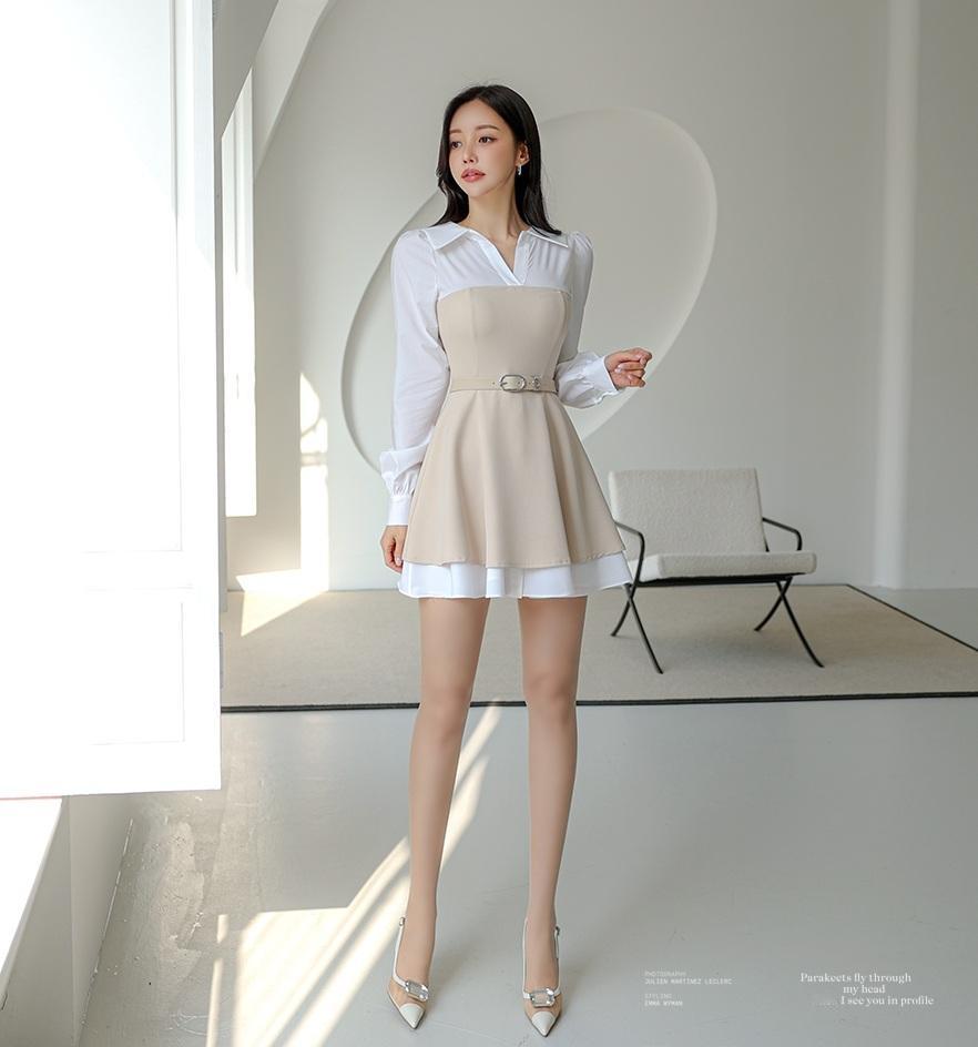 孙允珠的优雅连衣裙穿搭真的绝了！她的裙子简约却不失时尚感，每一款都能把女性魅力展