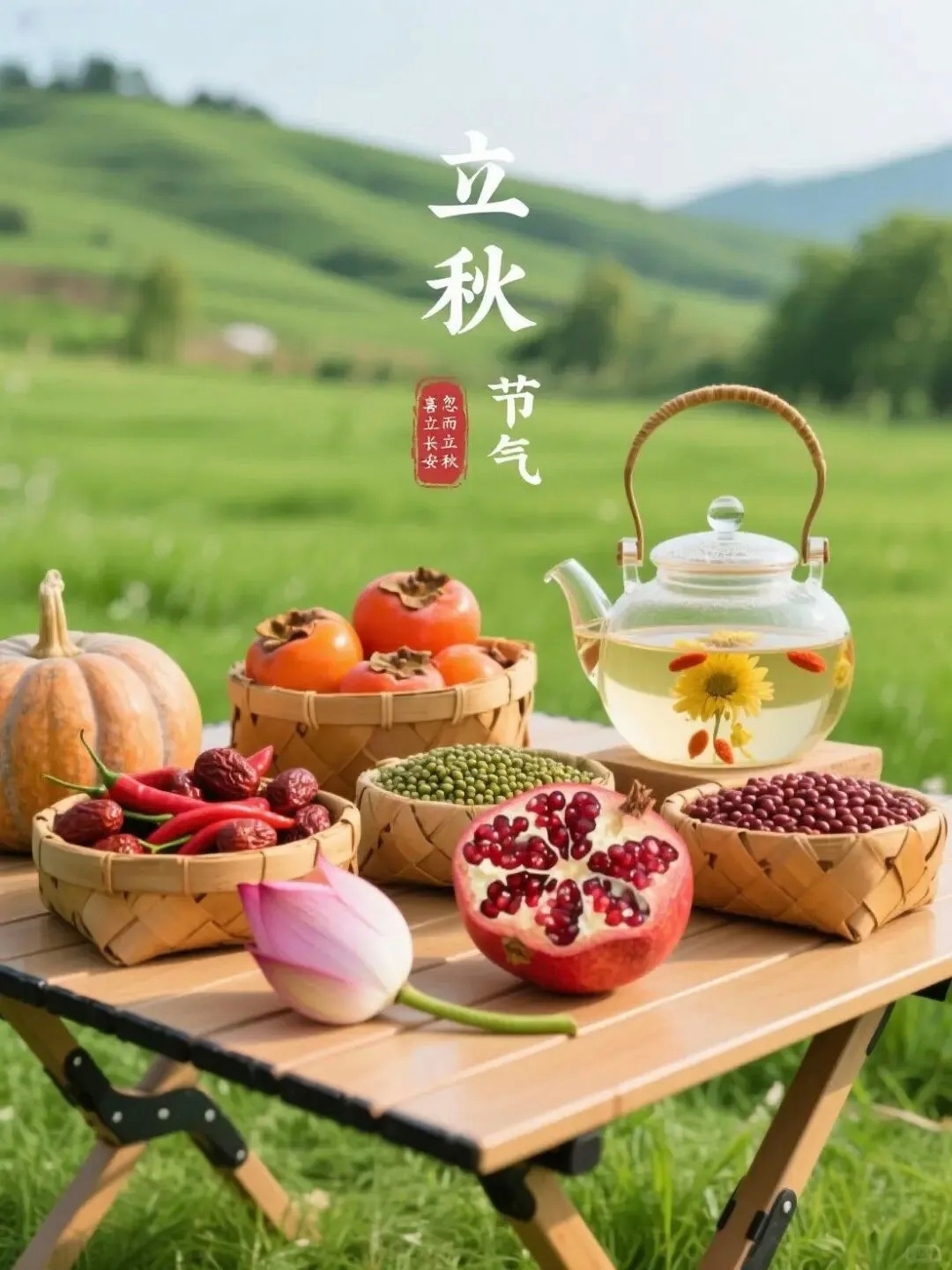 夏花未了，蝉鸣正噪，暑气未尽，一切彷若盛夏，殊不知，时间流转至秋的轨道，季节进入