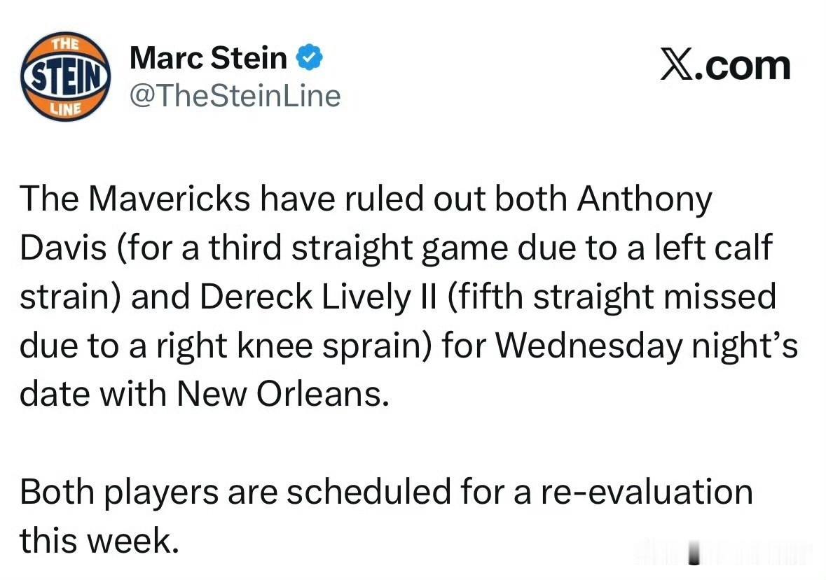 眉子是不是废了！！！浓眉和莱夫利都将缺席明天和鹈鹕的比赛！

根据记者Marc 