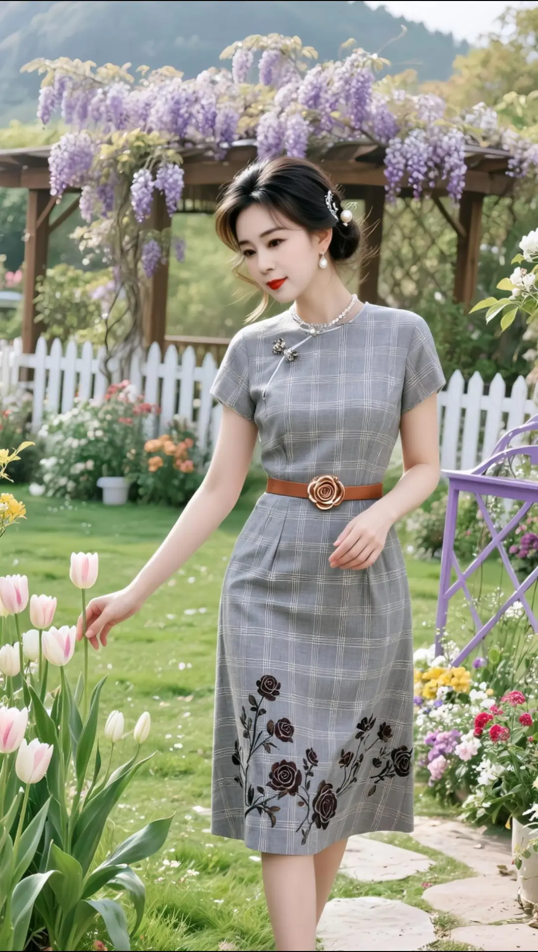 AI田园风写真 随变ai随便玩