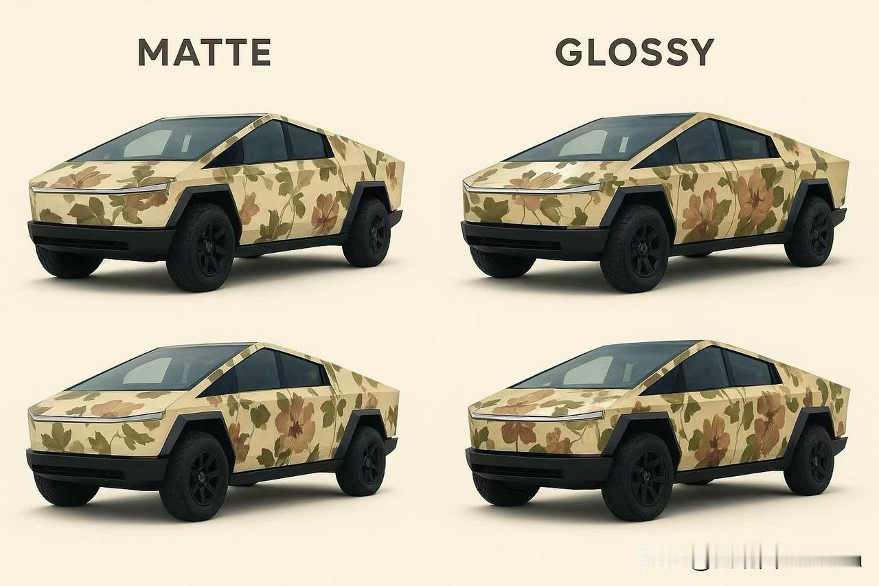 分享我这周有趣的事：
特斯拉赛博卡车定制

特斯拉赛博卡车网上购买时，可以自己设