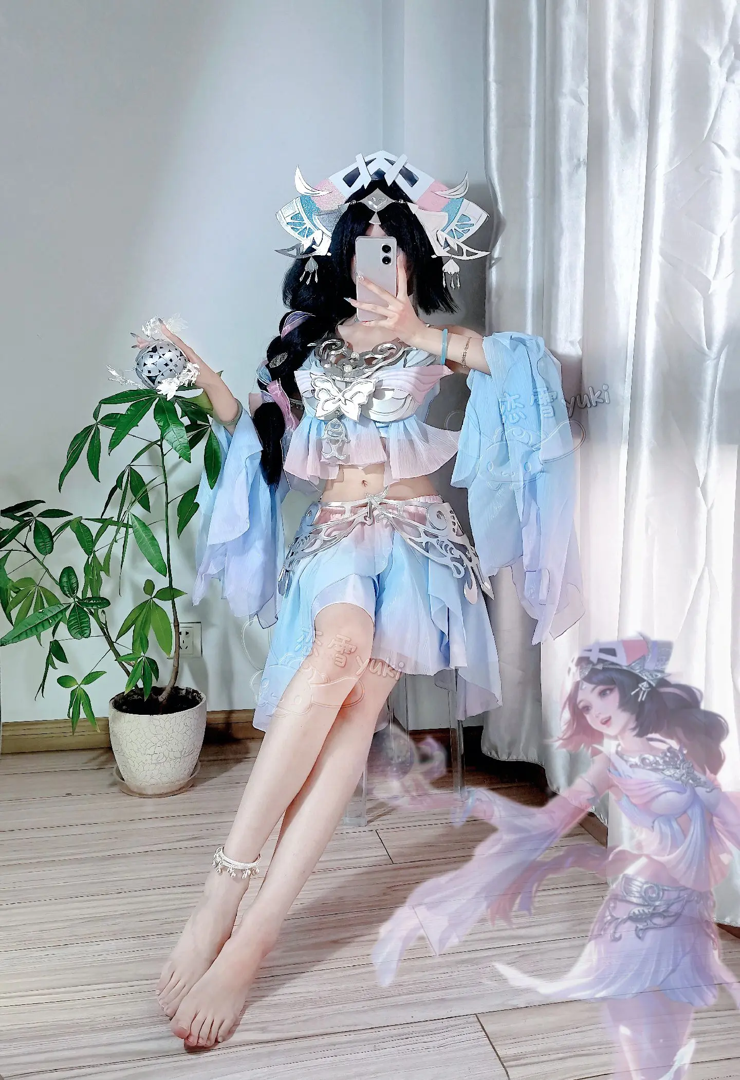 以歌知我意，此心可相契。灵鱼听愿