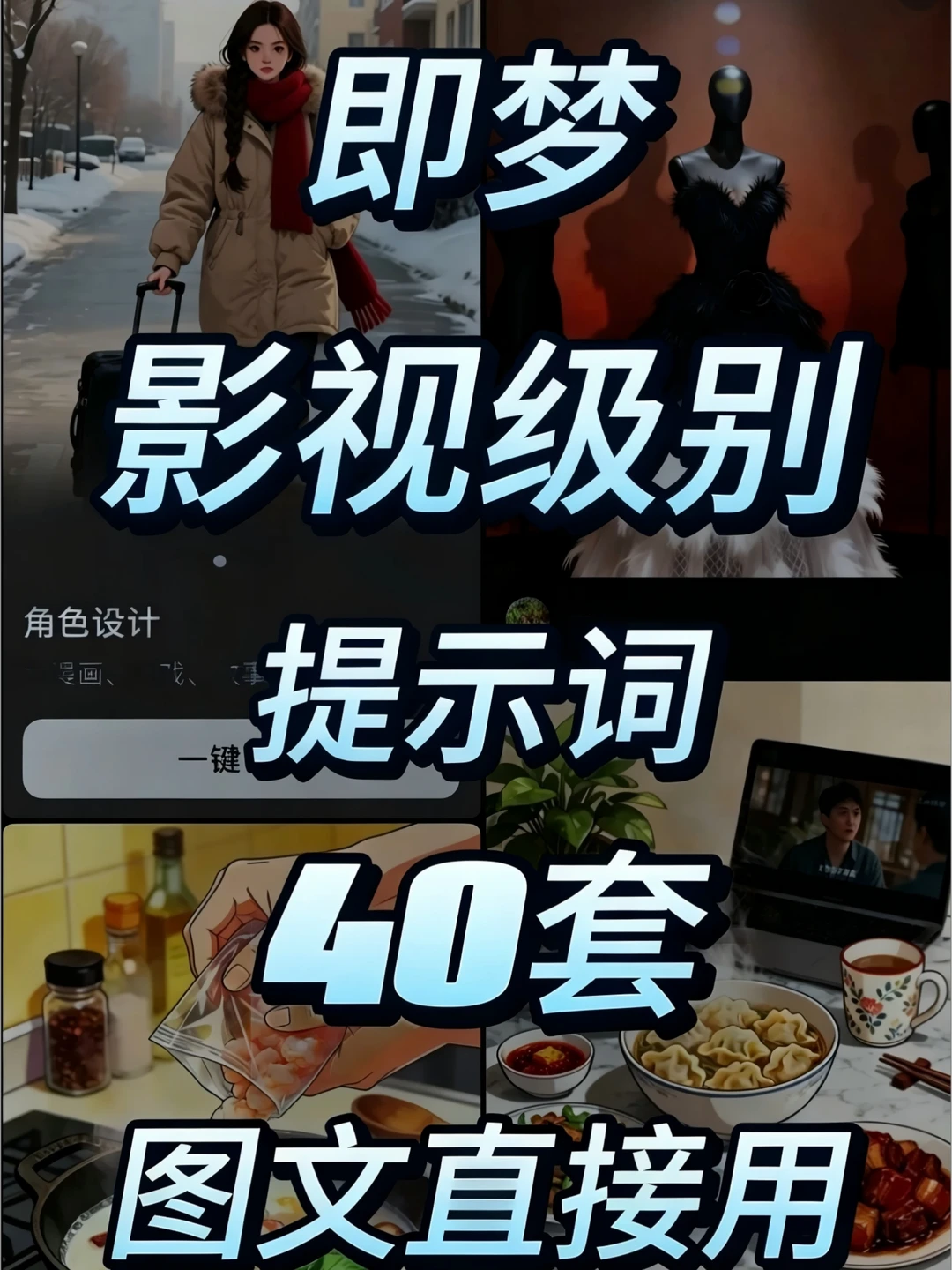 40套即梦影视级提示词｜创作直接开挂✨