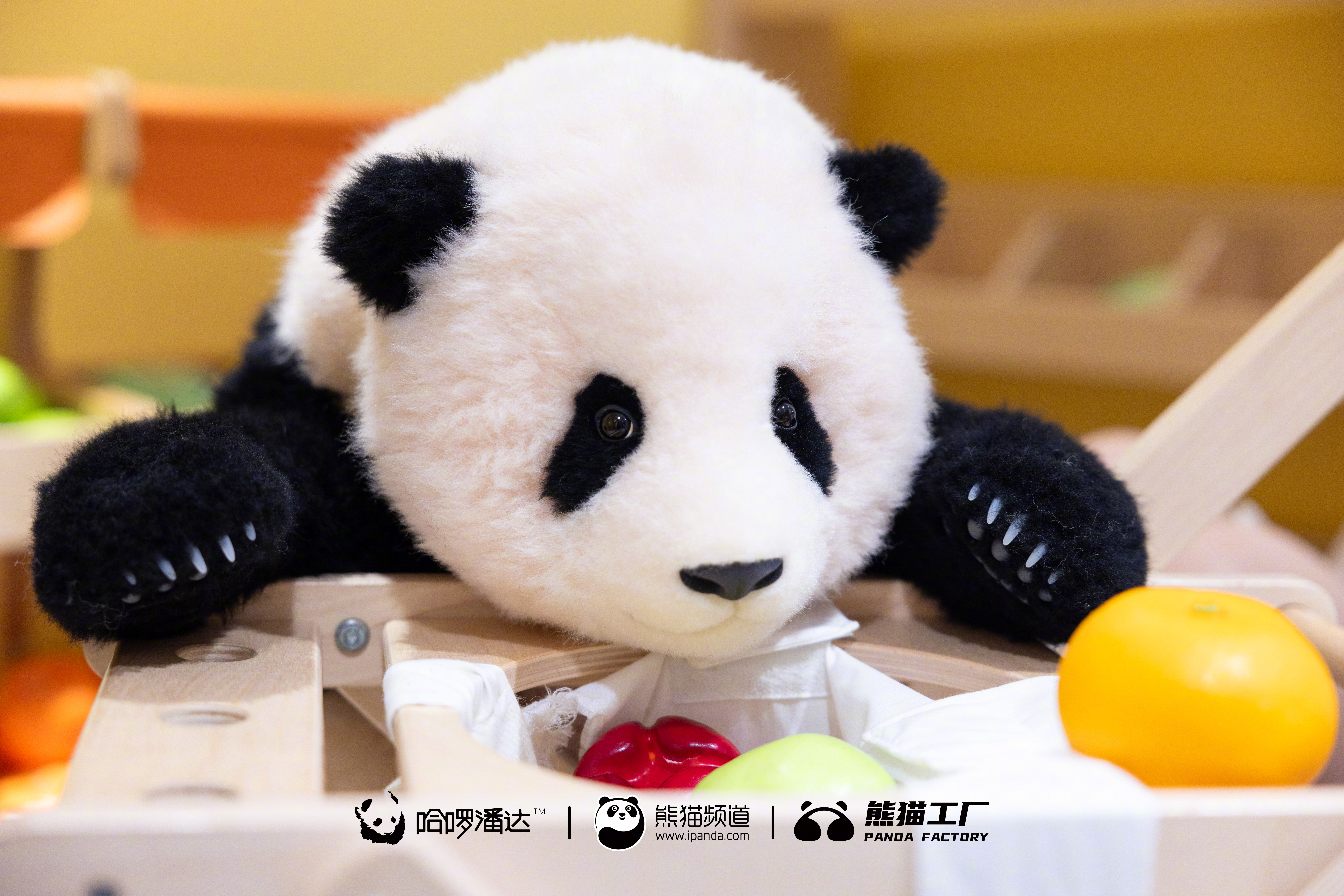 【[鼓掌]官宣啦！我是一只来自官方的小福崽】[送花花]六月龄“福宝”高仿真玩偶，