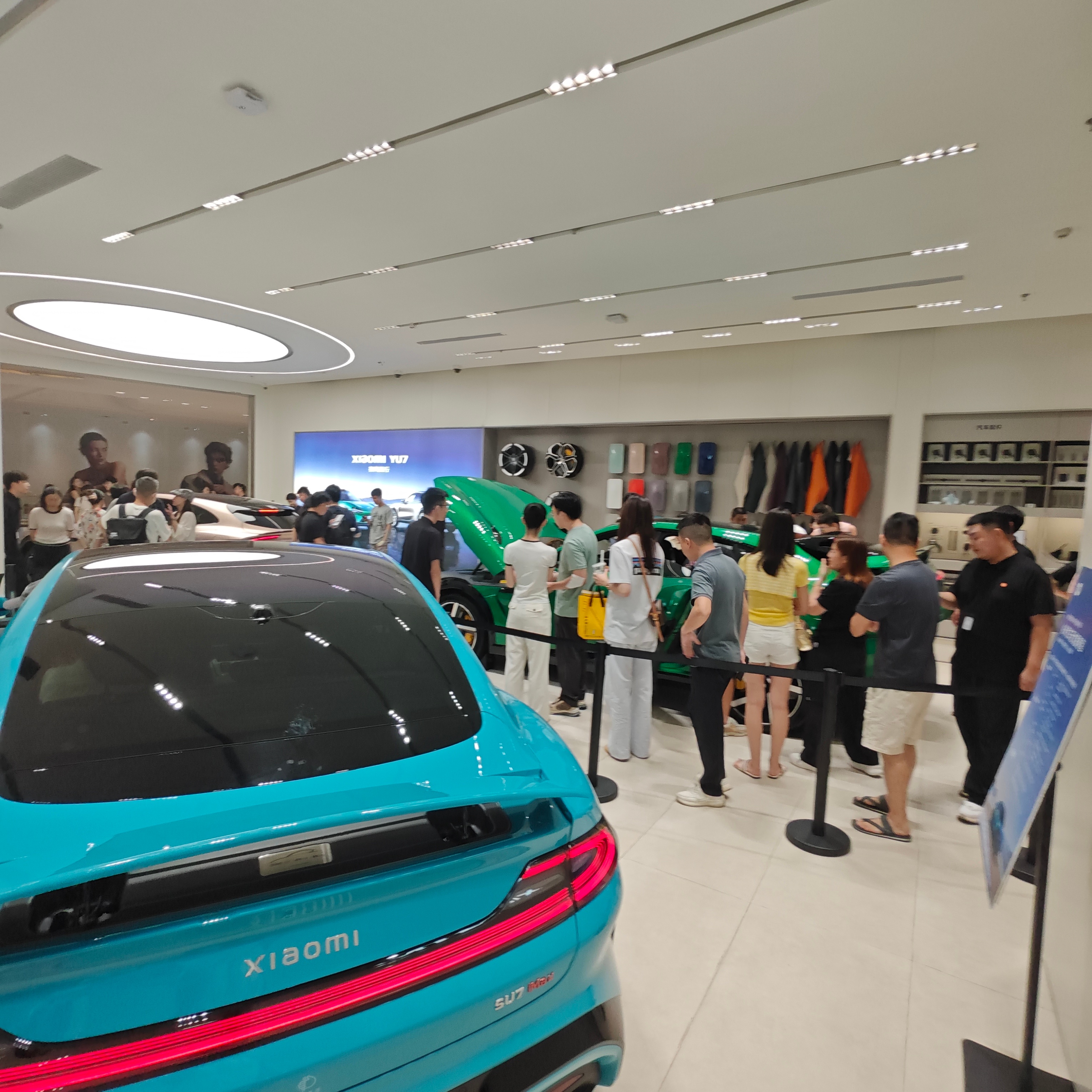 真实有点人多小米YU7不公布24小时销量 ​​​