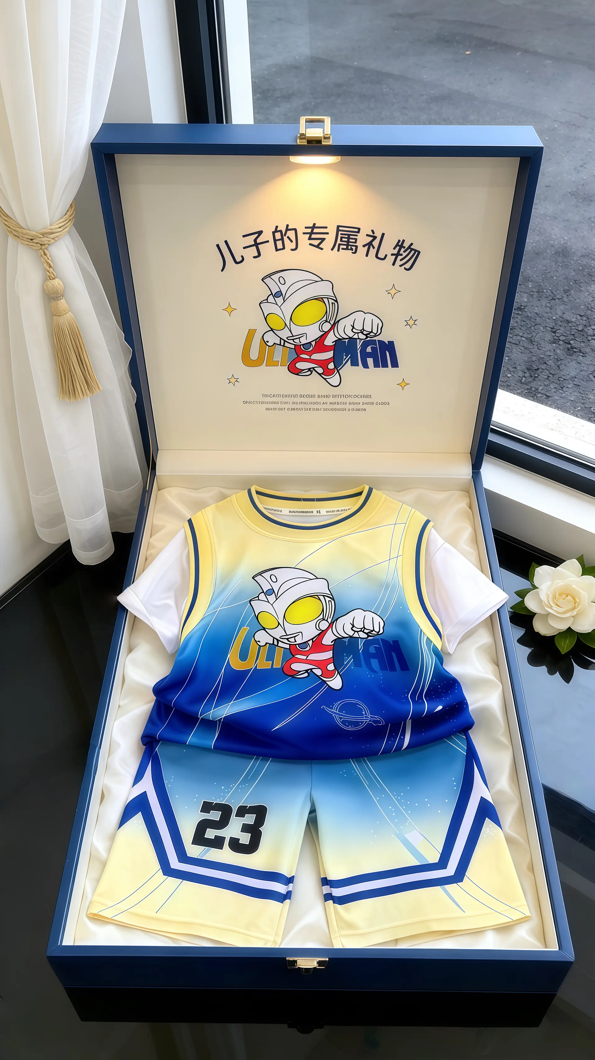 男宝穿搭 奥特曼男童套装 哪个奥特曼是你的光 我就是这条gai最亮的仔...