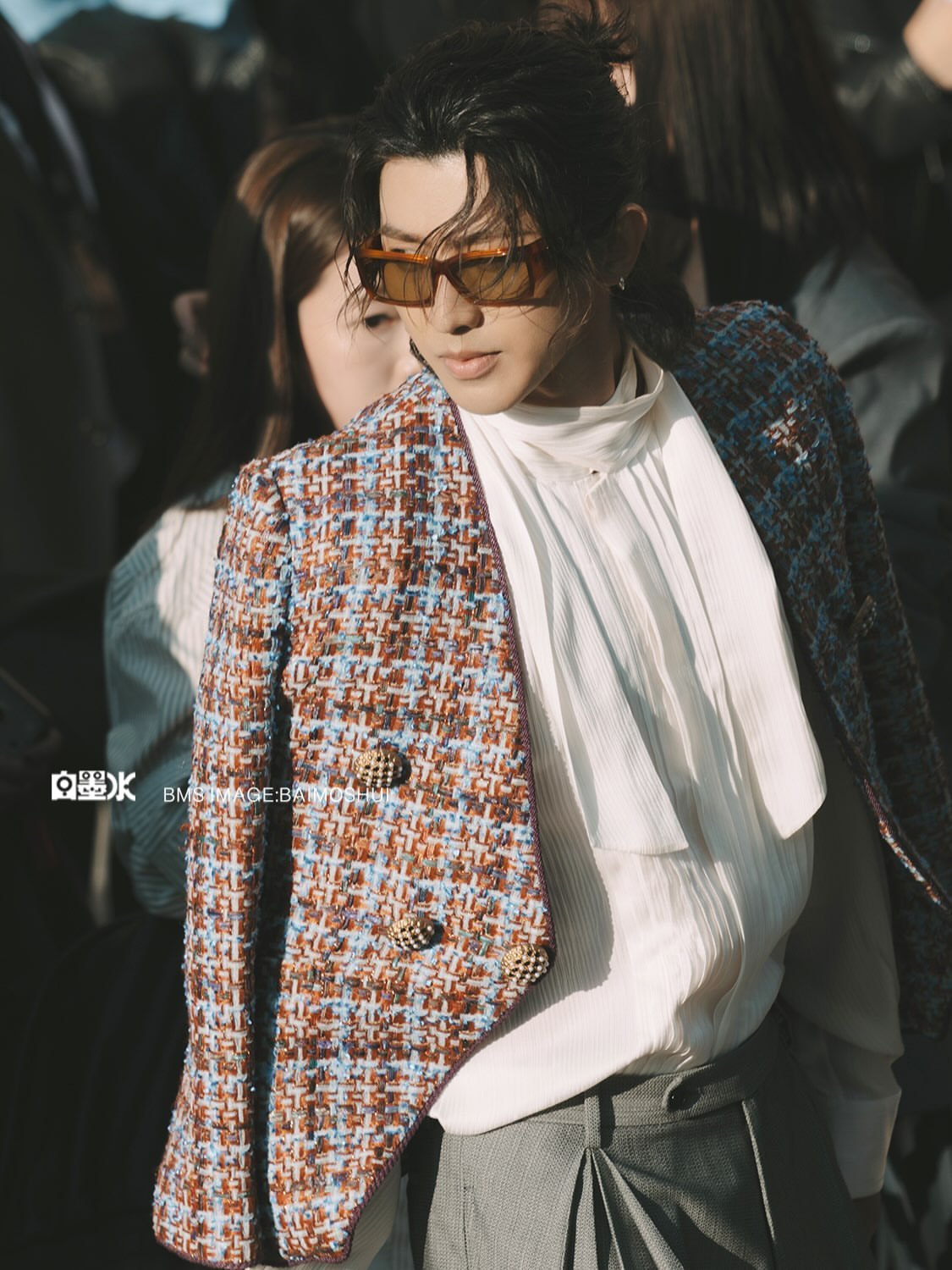 巴黎时装周 Valentino 2027春夏大秀蔡徐坤 📷 by Chen y