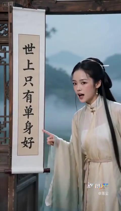 世上只有单身好，没有老公没烦恼。求各位大神用什么横批好？