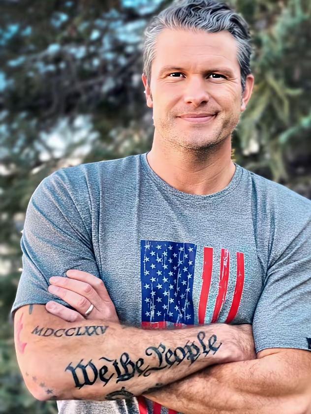 有句话叫“英雄不问出处”，美国防长赫格塞思似乎就是最好的写照。比如他有纹身，他有