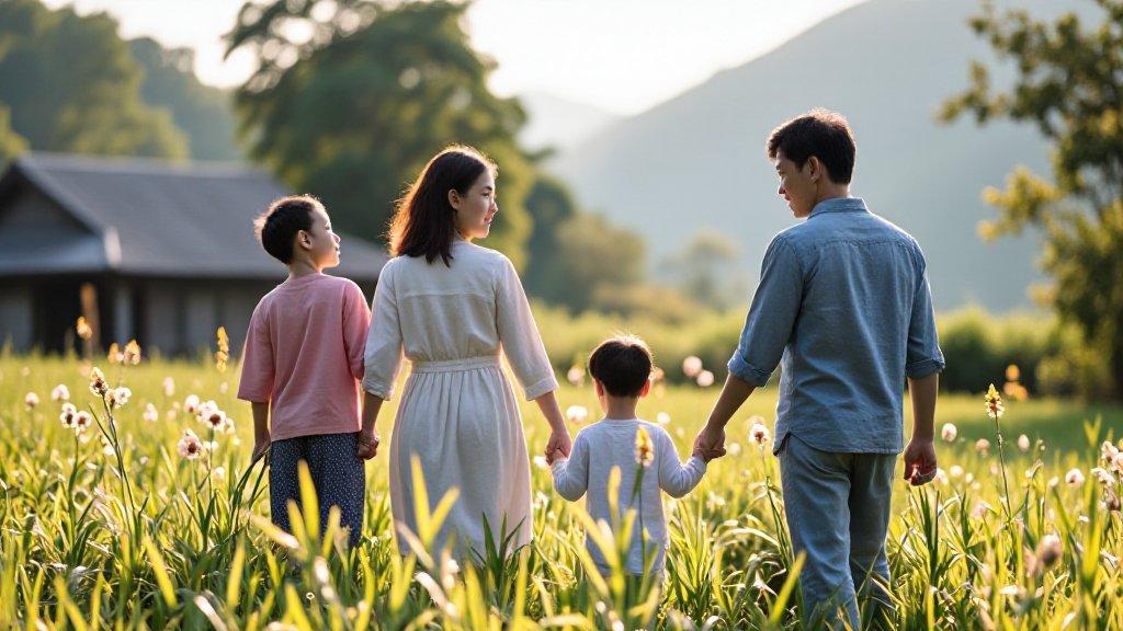 发现没有，如果一个家族中，一个家庭稳定，其它各家基本也都是和谐平稳的过着小日子。