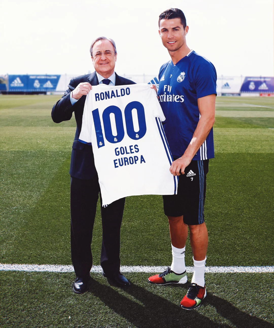 九年前，C罗打入欧战100球