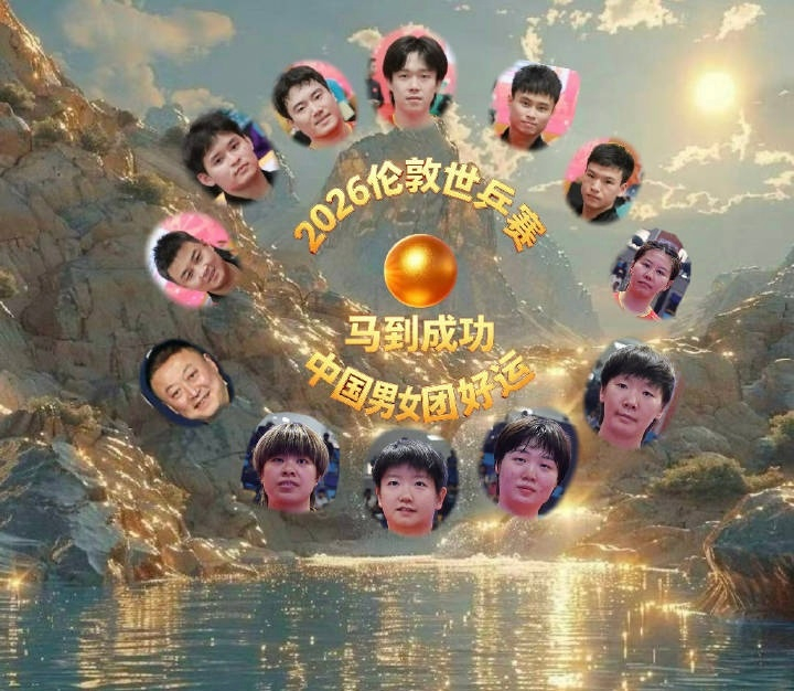 乒乓球 一人一句话安利国乒 🏓 乒乓球超话盖楼活动📅 活动时间4月18日—4