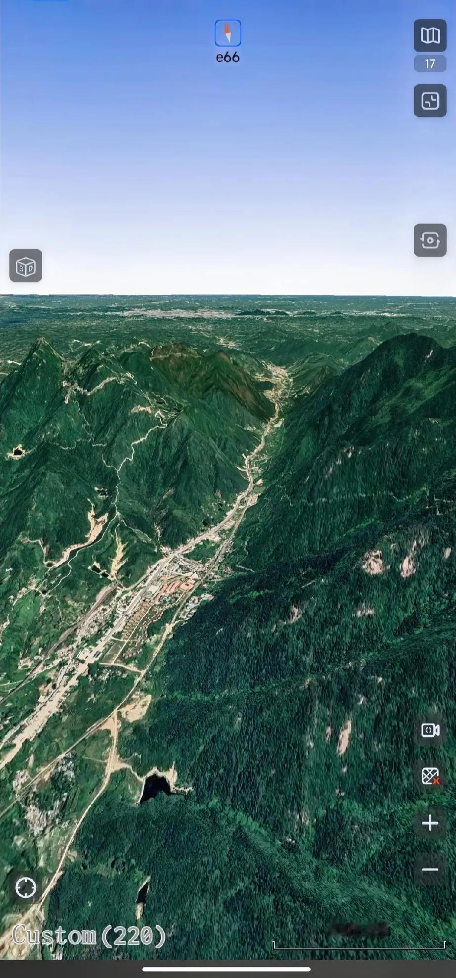 地图中这条狭窄的山道，就是历史上著名的“义阳三关”，即武胜关、九里关和平靖关，介