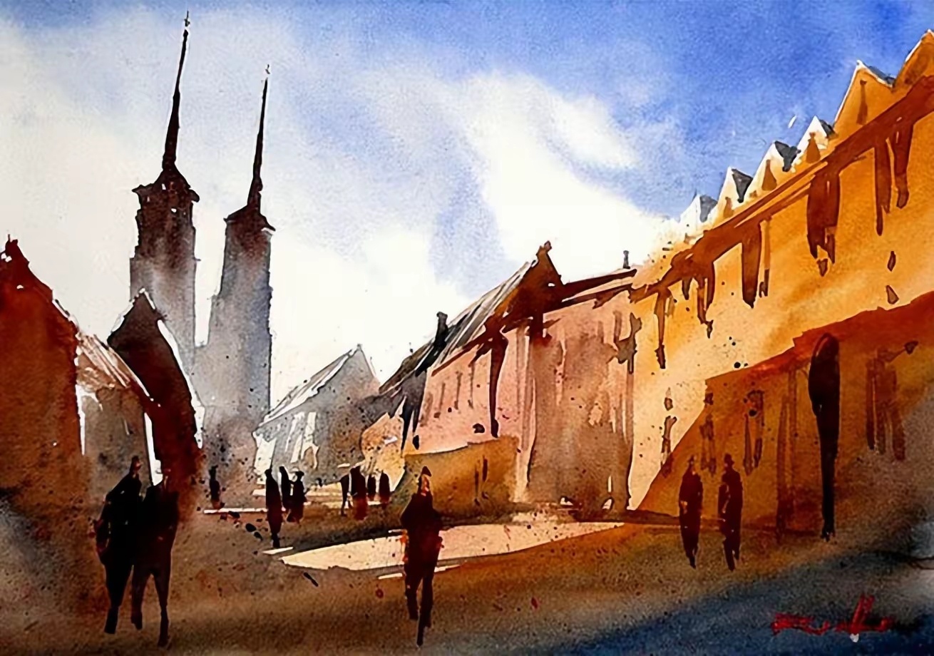 波兰画家Rafal Rudko绘画作品欣赏遇见艺术遇见美好绘画
