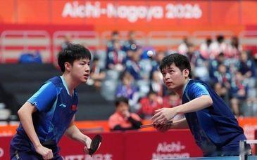 名古屋亚运会乒乓球项目，全部一共7枚金牌。目前已经决出4块，国乒拿下其中4枚：女