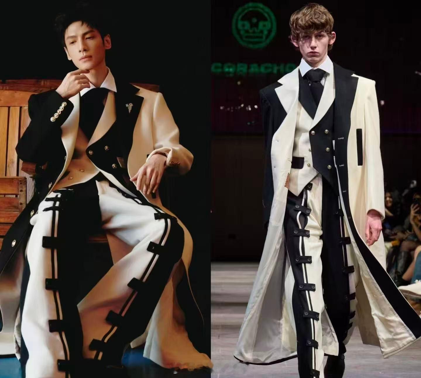 罗云熙穿了一身钢琴罗云熙这次活动的造型真的好看si了！大帅哥长得洋气长得帅怎么看