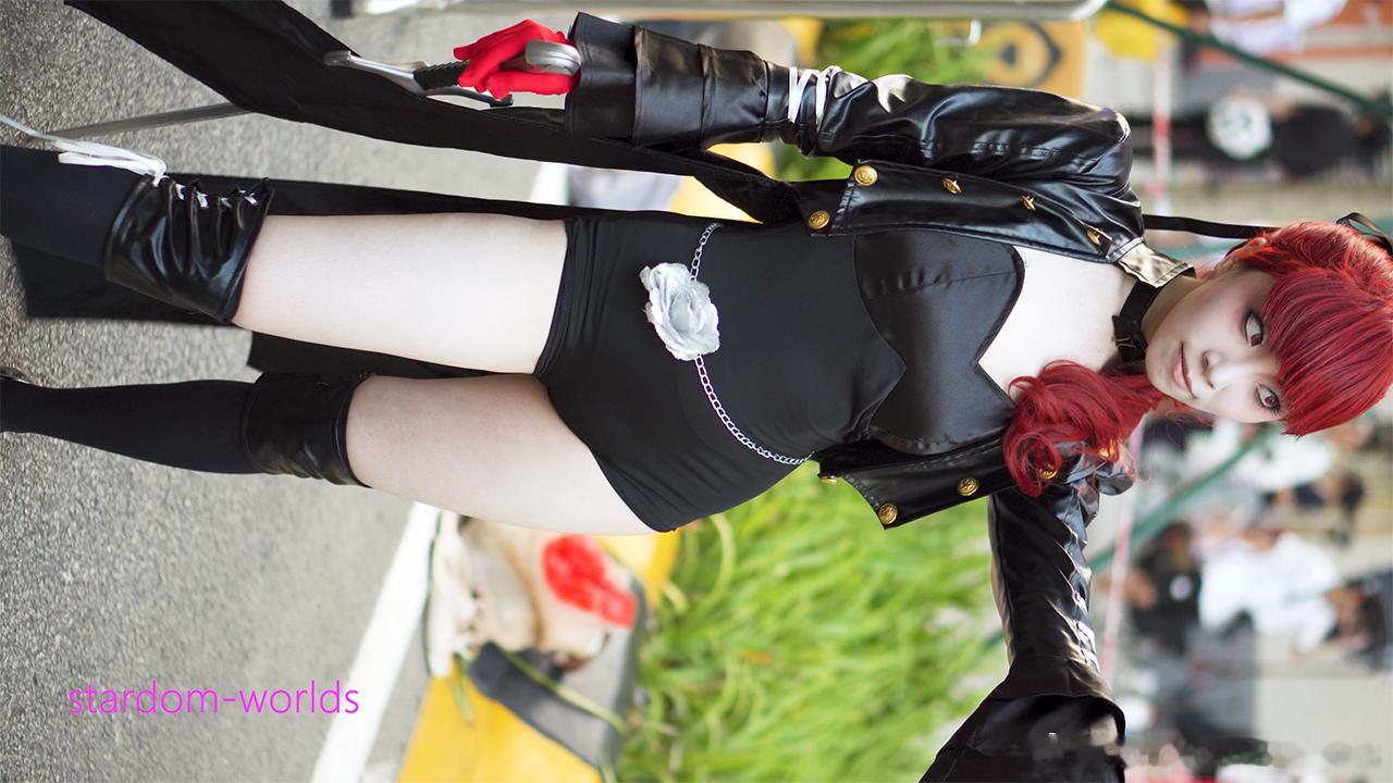 CICF2025 女神异闻录5 芳泽霞怪盗服 cos 广州漫展 