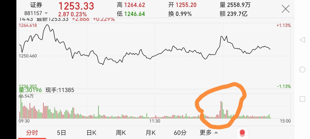 证券板块每日盘中异动为哪般？光伏锂电风电反弹了，白酒医药反弹了，连地产今天也暴力