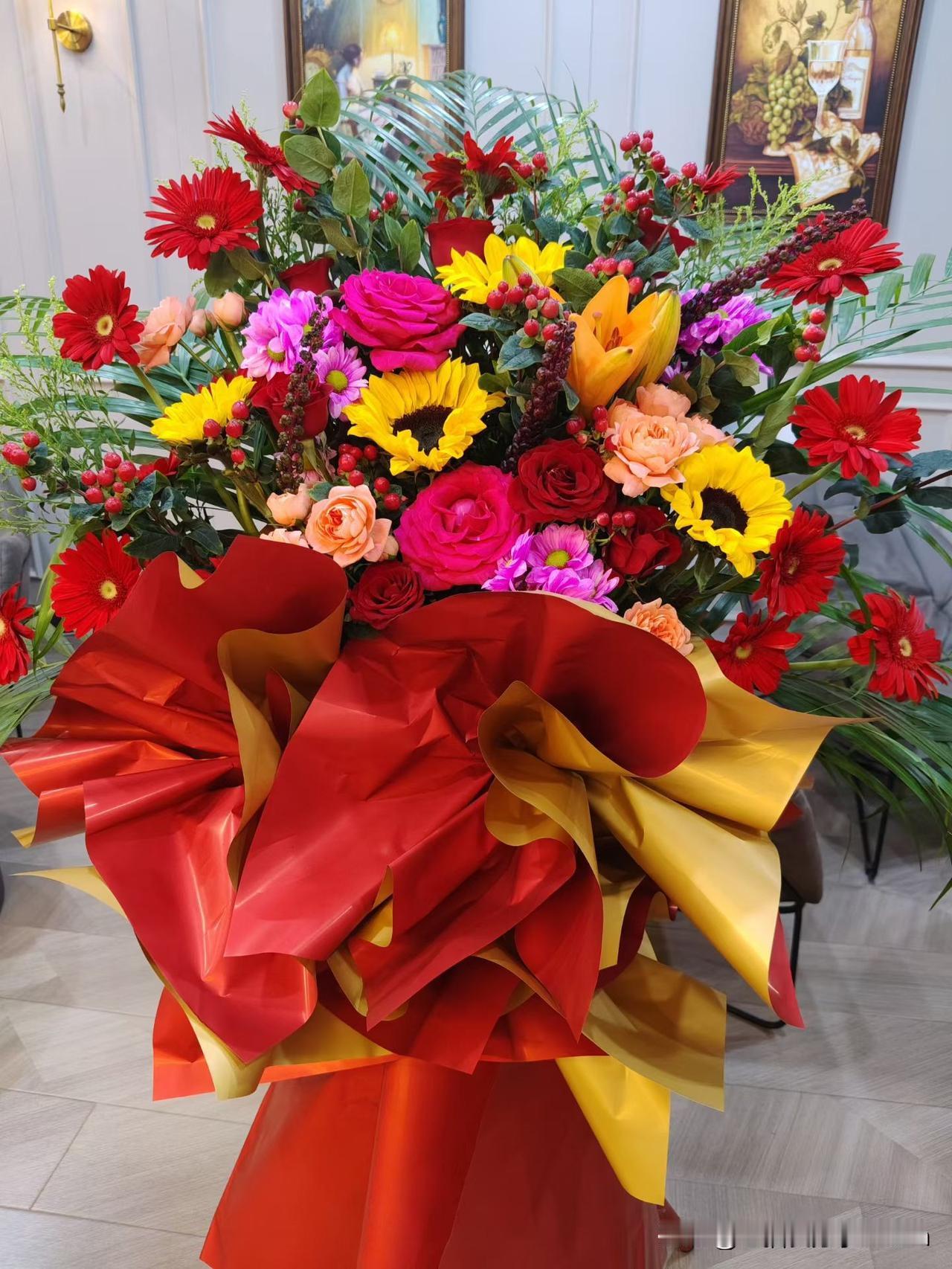 有个会插花的朋友