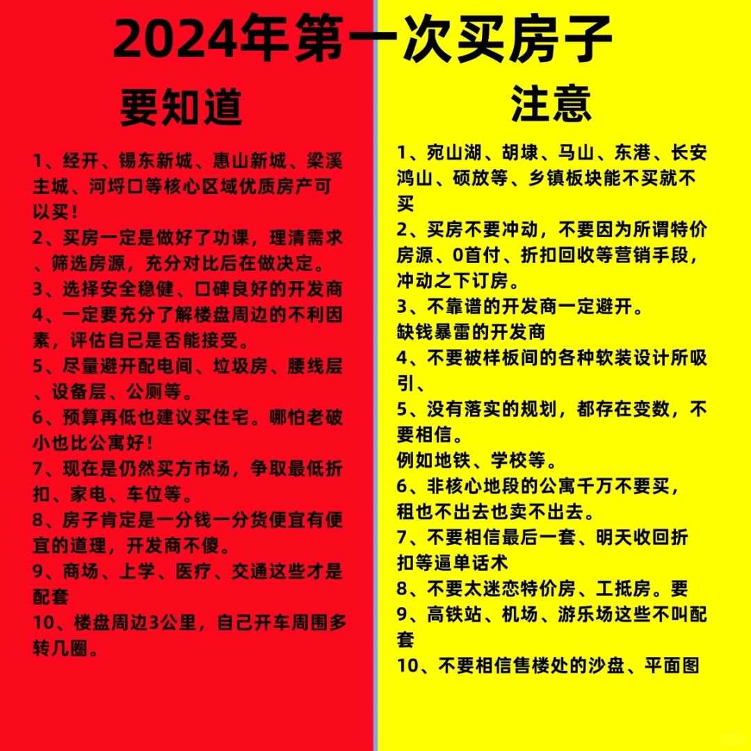 买房攻略，2024年看懂这10条，不当韭菜