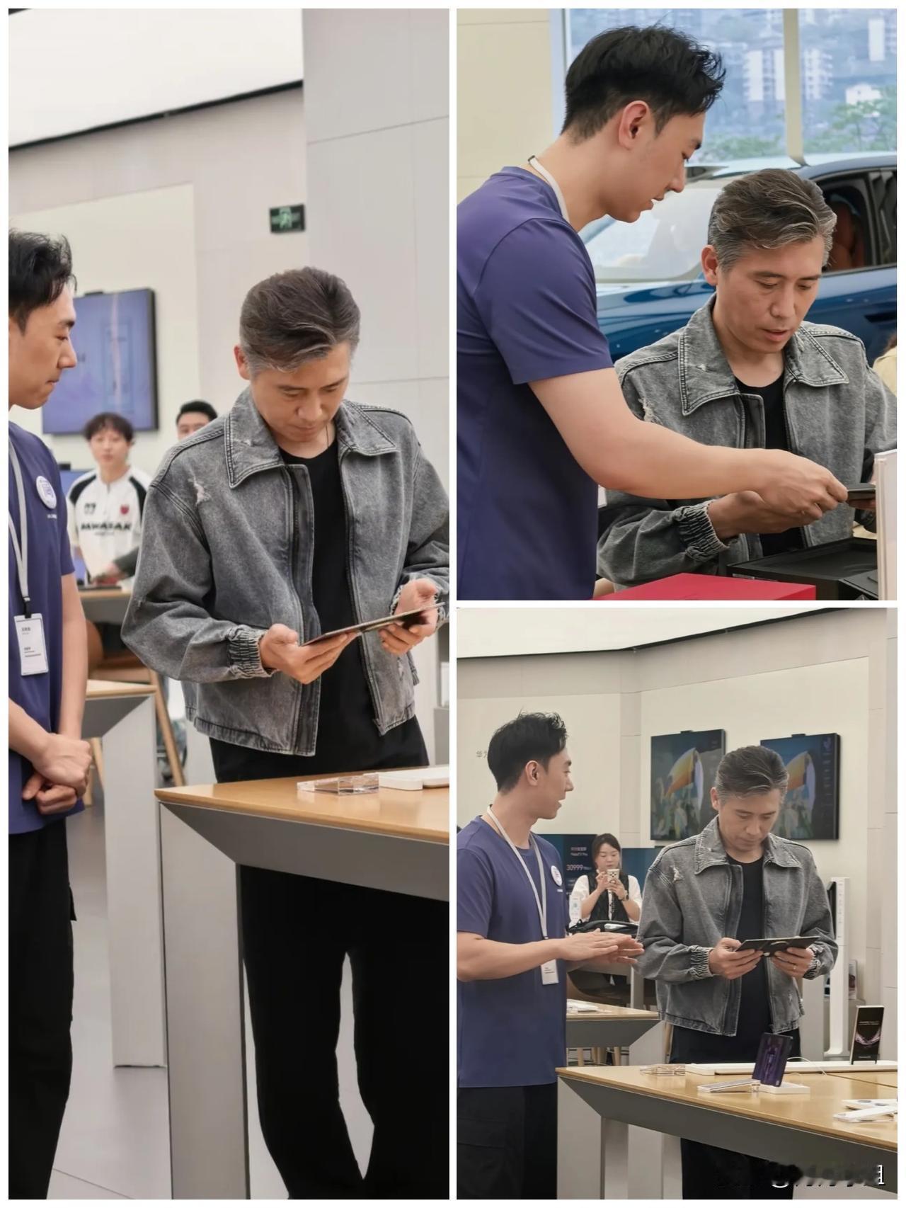 李乃文，真的是人老了干啥都心酸！
这不就是另一个我，穿上很自己认为很时尚的衣服，