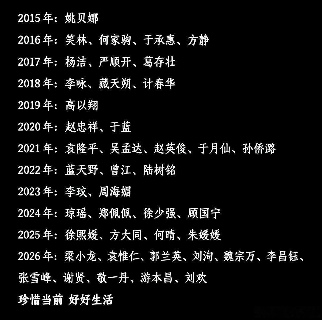 珍惜当下，好好生活 ​​​