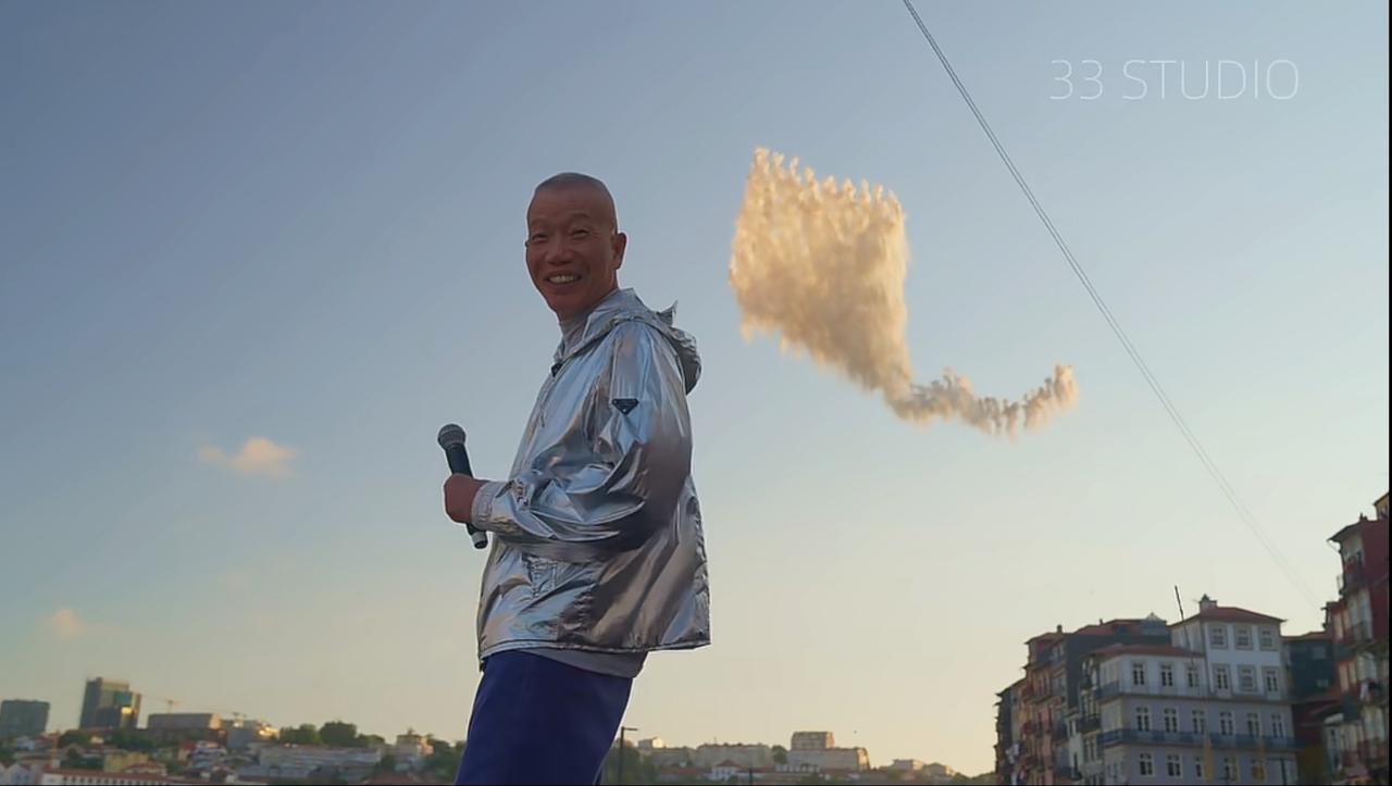 泉州砍懒烟花大师蔡国强，又去葡萄牙“祸祸”当地的环境了，当地众多市民和游客围观了
