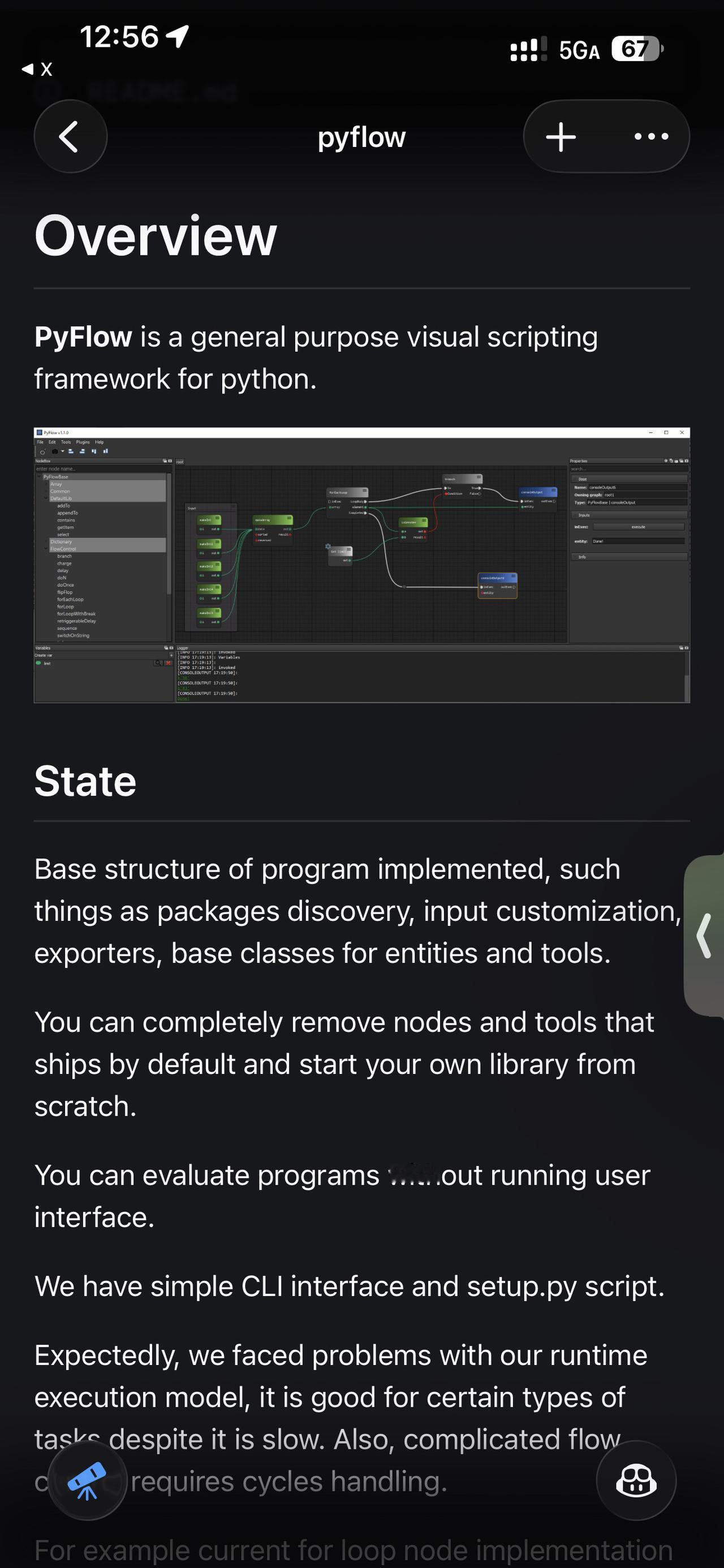 Python 的可视化脚本框架