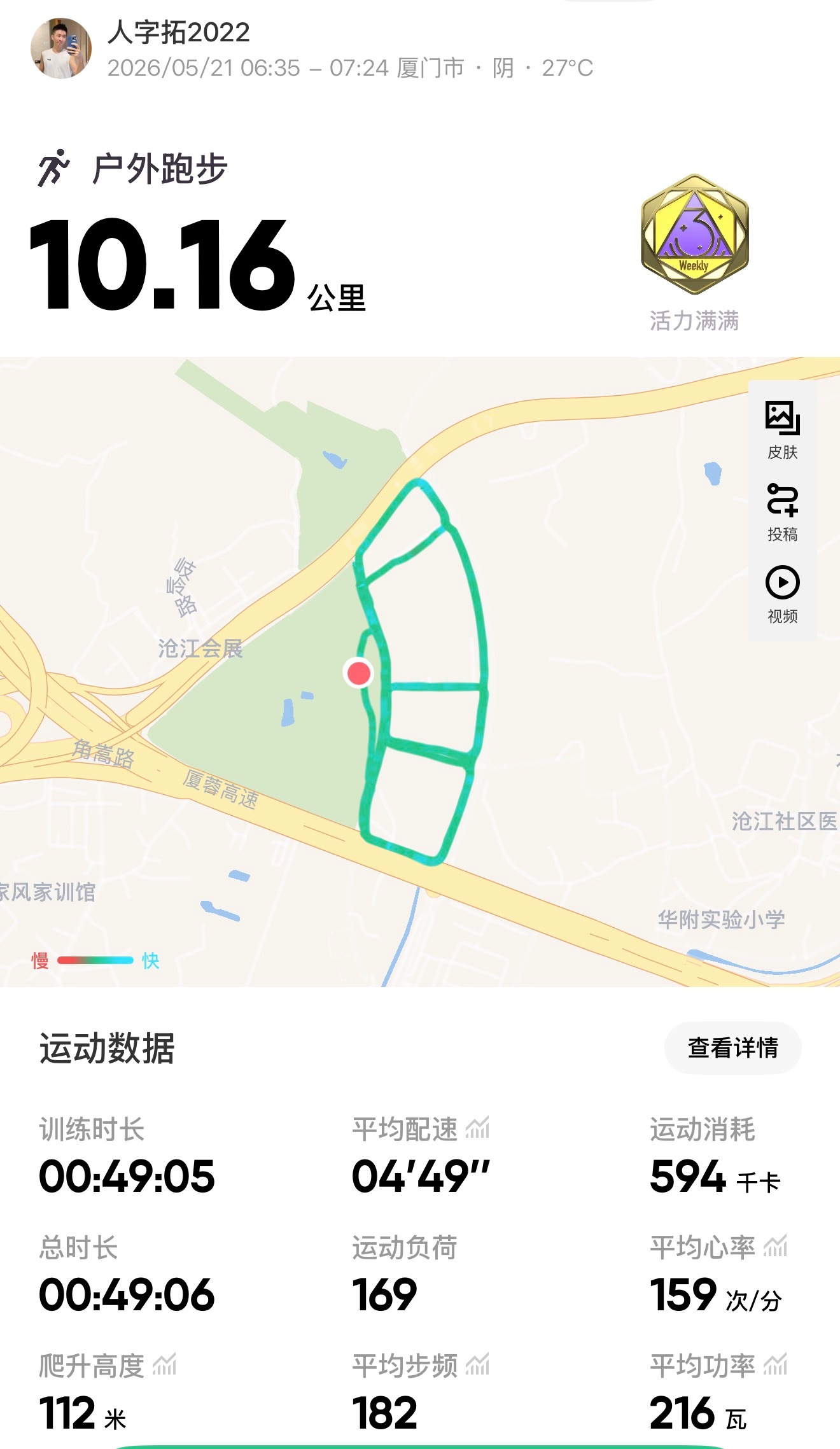 跑步即刻开跑 721又是活力满满的一天赶在下雨前完成了今天的十公里开工，祝大家都