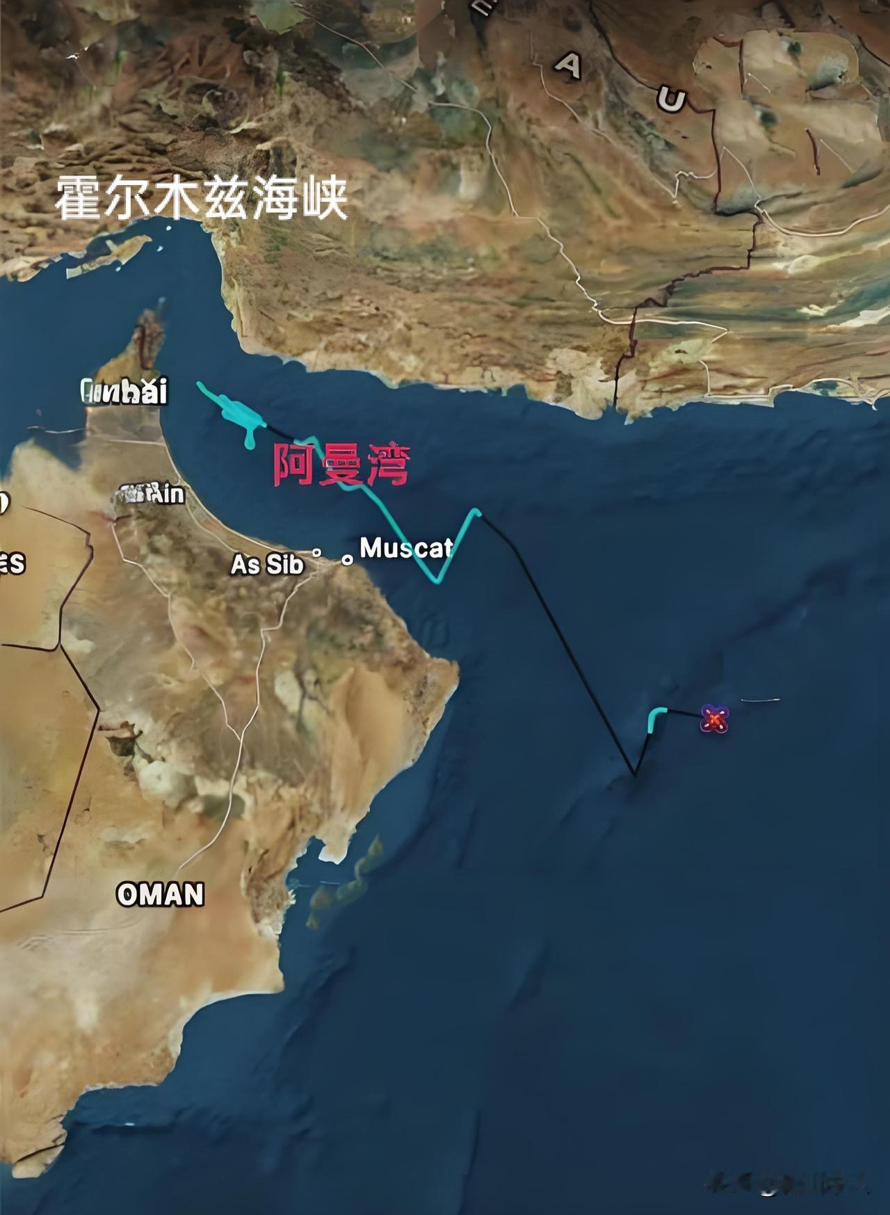 “林肯号”航母打击群在阿曼湾活动，附近有伊朗无人机在侦察飞行，大漂亮还蛮克制的，