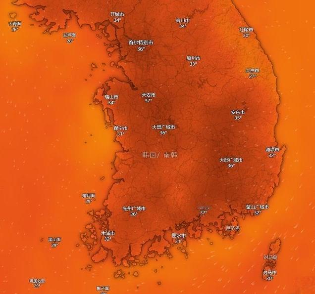 韩国总统李在明于 2026 年 8 月 4 日宣布，因持续极端高温天气，韩国正式
