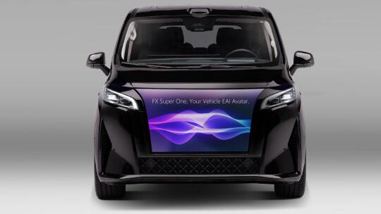 贾跃亭法拉第未来最新款车，发布会