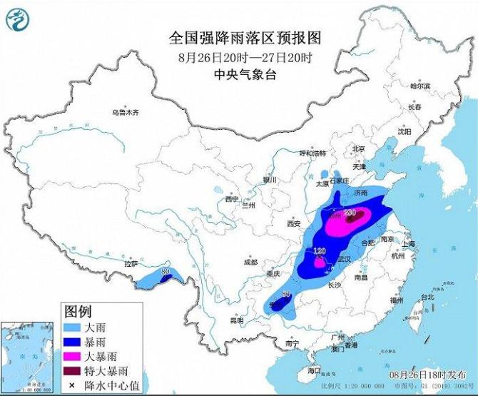 中央气象台发布暴雨黄色预警，河南、安徽等 10 余省份或现极端降雨
目前河南已经