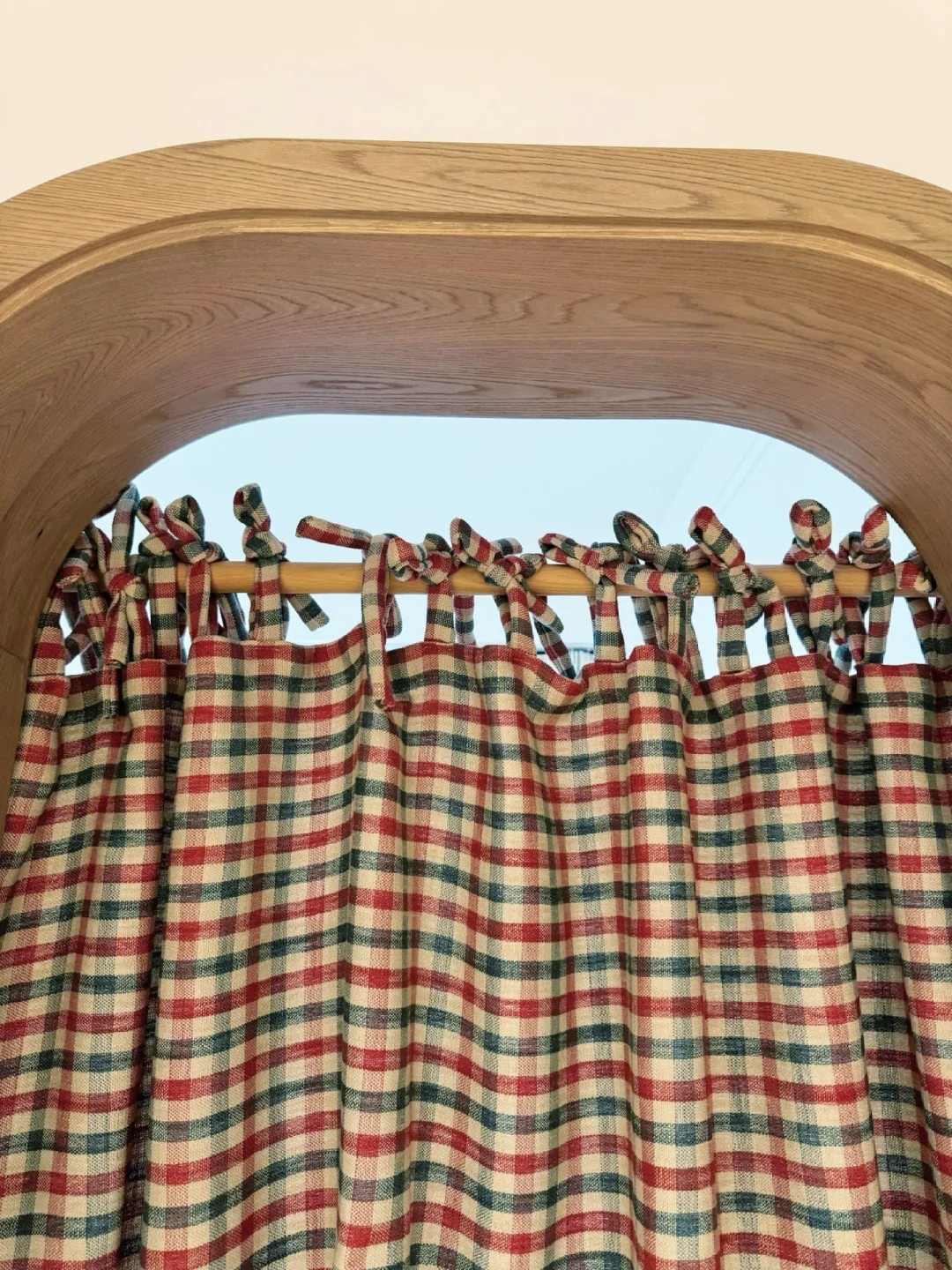 听我的，老粗布做帘子真的超好看…