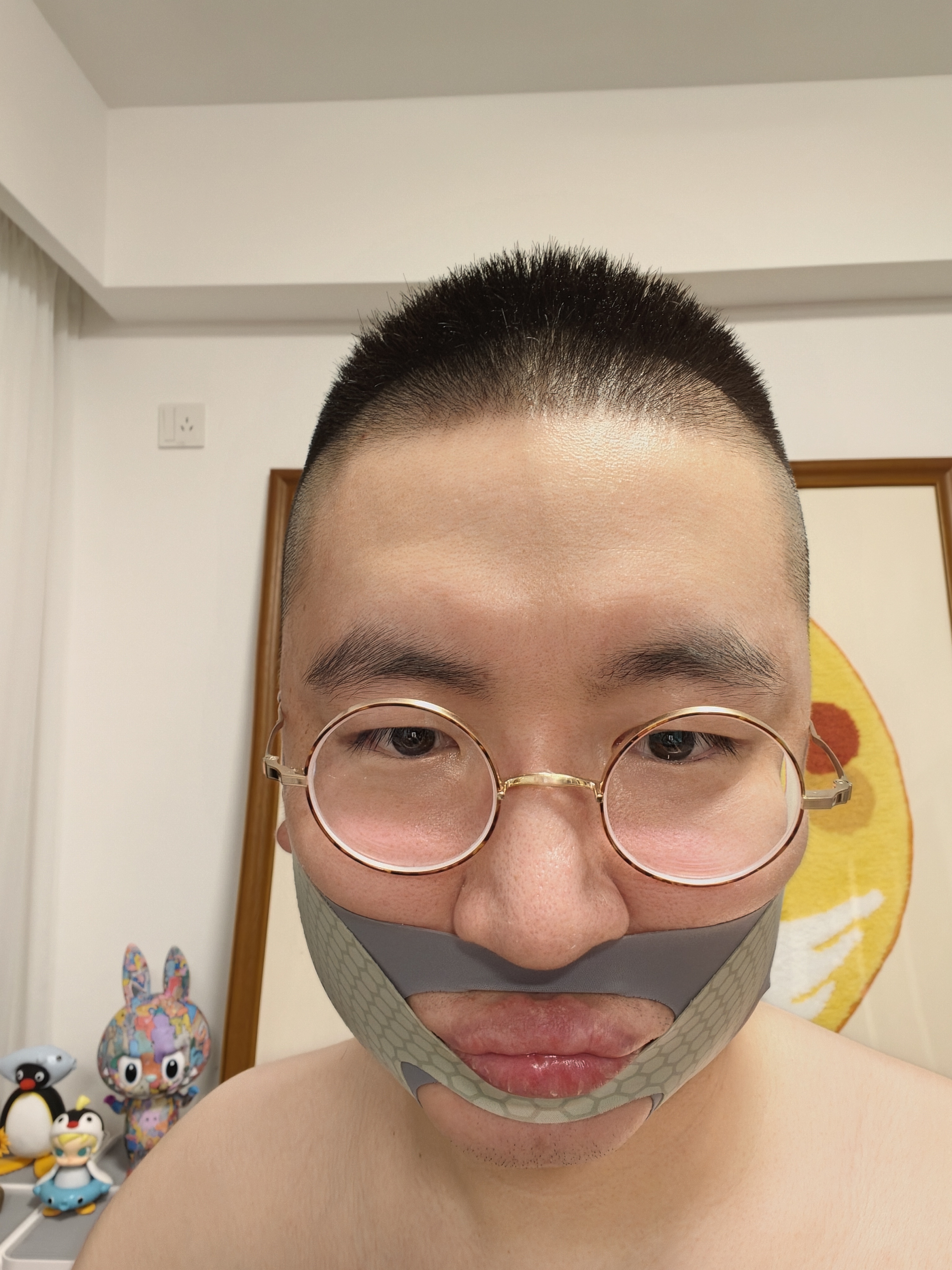 凑单的时候顺手买了个去双下巴的这玩意怎么感觉有点大毛病🤦♂️ 