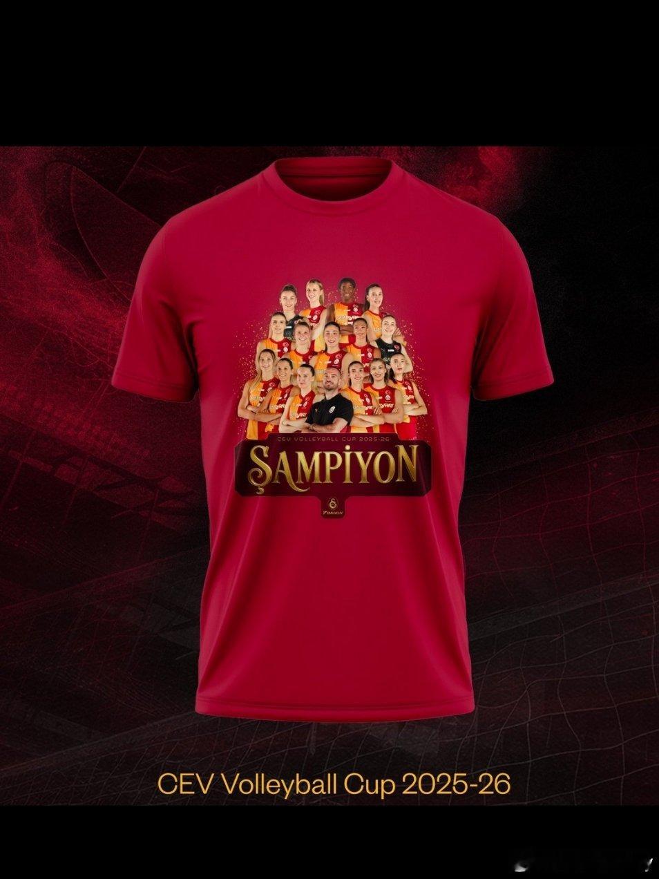 加拉塔萨雷推出欧联杯冠军纪念T恤:售价：799.99土耳其里拉（TL） × GS